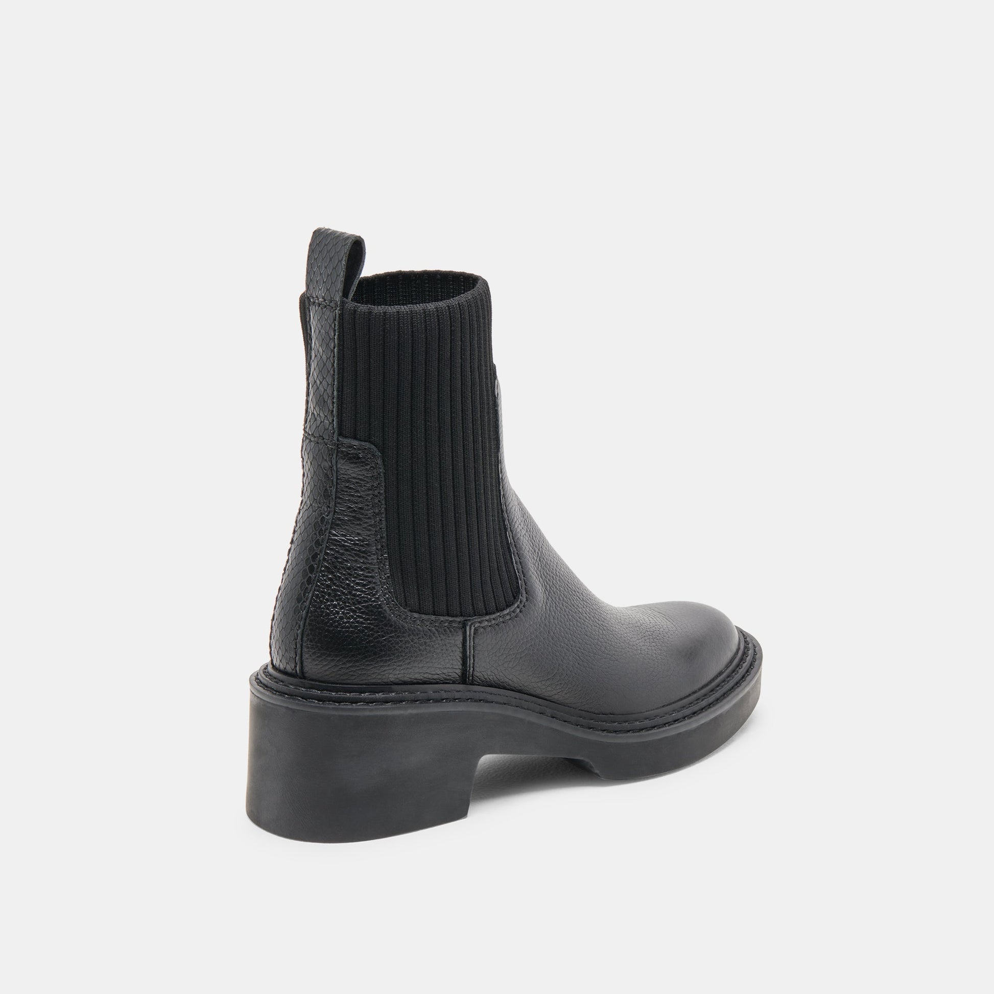 Hilora H2O Waterproof Black Leather Boots Dolce Vita On sale