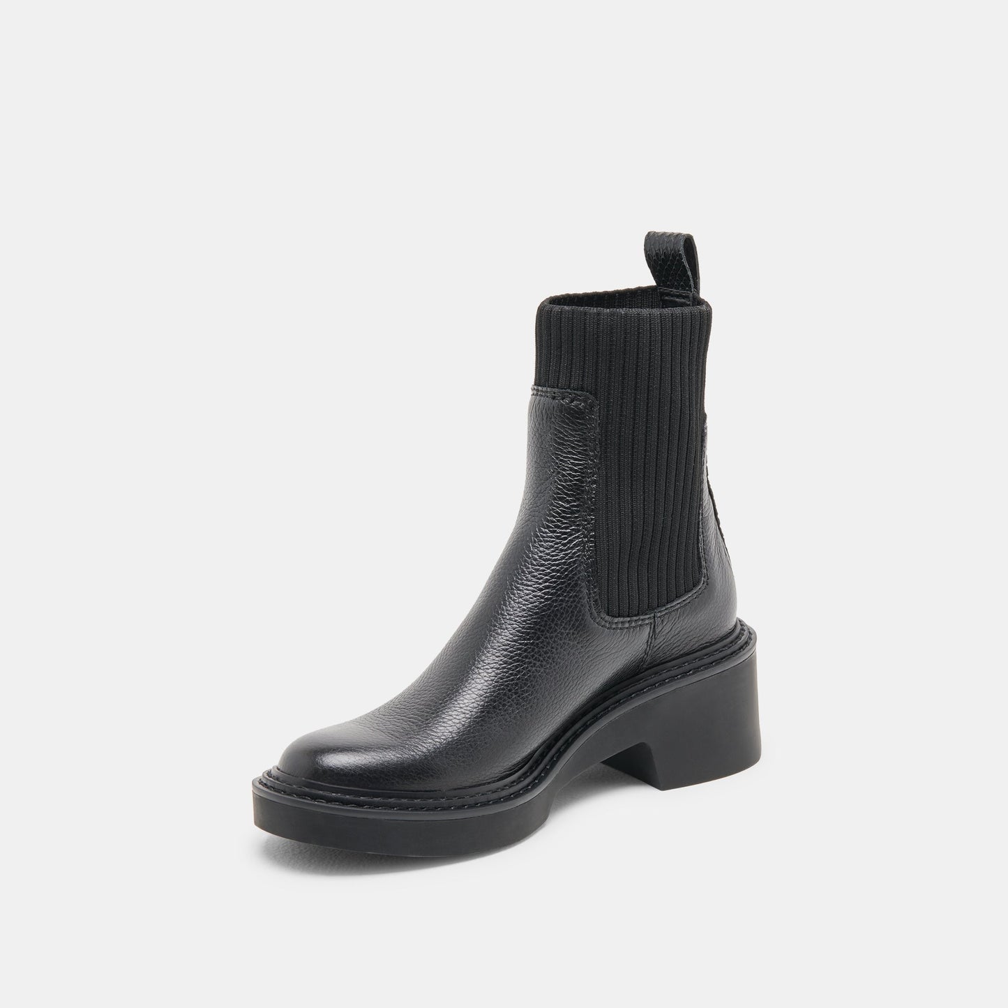 Hilora H2O Waterproof Black Leather Boots Dolce Vita On sale