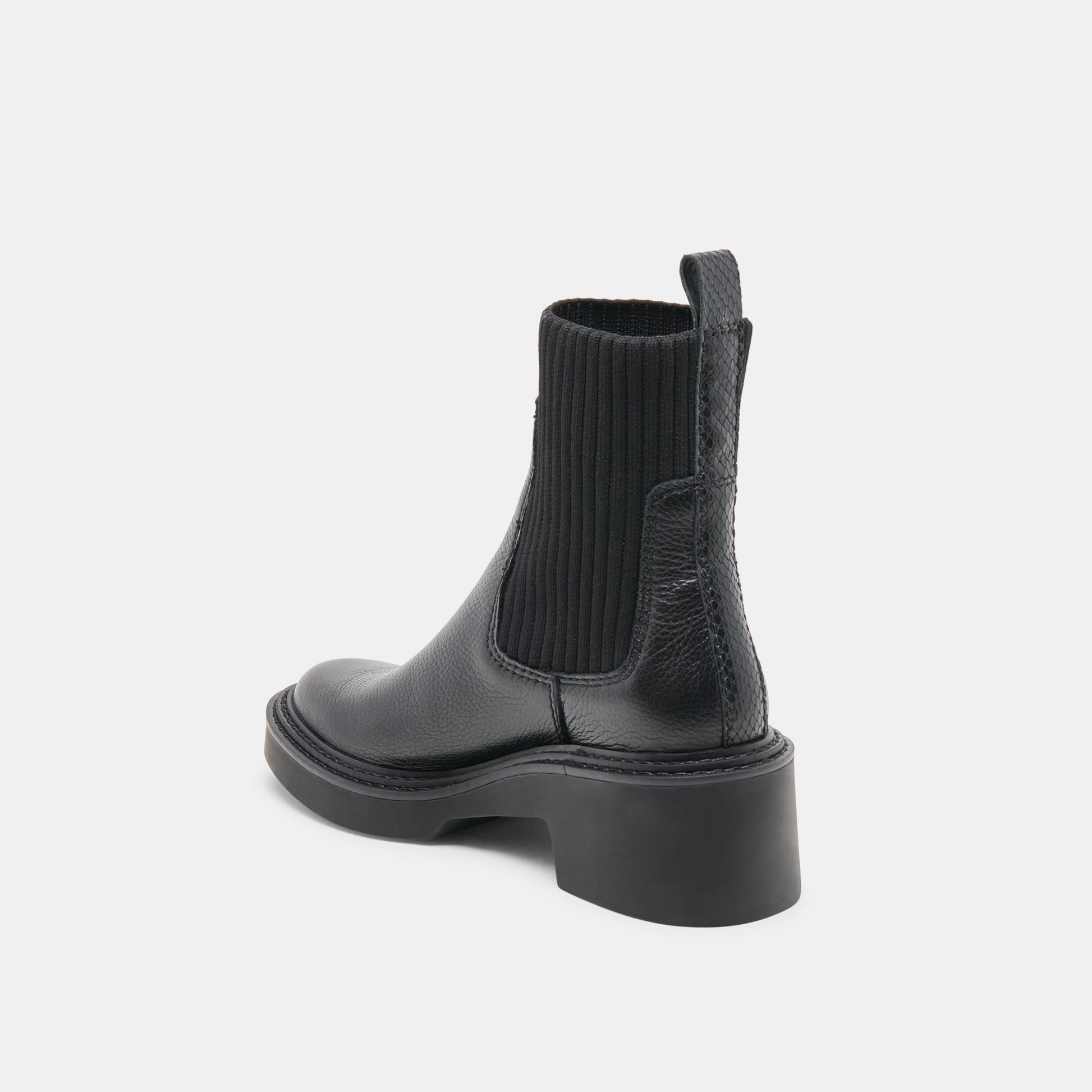 Hilora H2O Waterproof Black Leather Boots Dolce Vita On sale