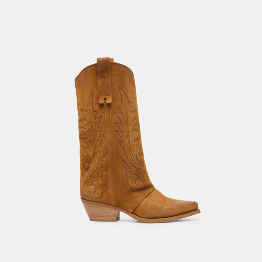 Sammy Chestnut Suede Boots Dolce Vita Discount