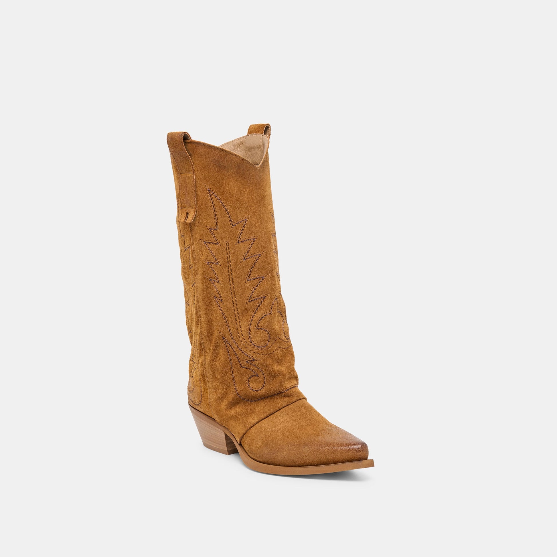 Sammy Chestnut Suede Boots Dolce Vita Discount