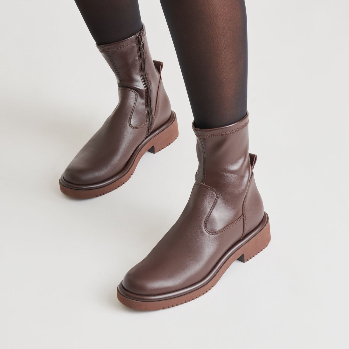 Simaya H2O Waterproof Mahogany Leather Boots Dolce Vita Online