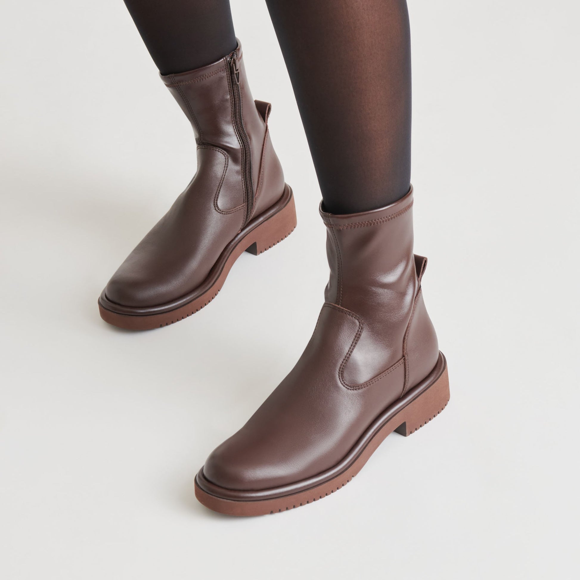 Simaya H2O Waterproof Mahogany Leather Boots Dolce Vita Online