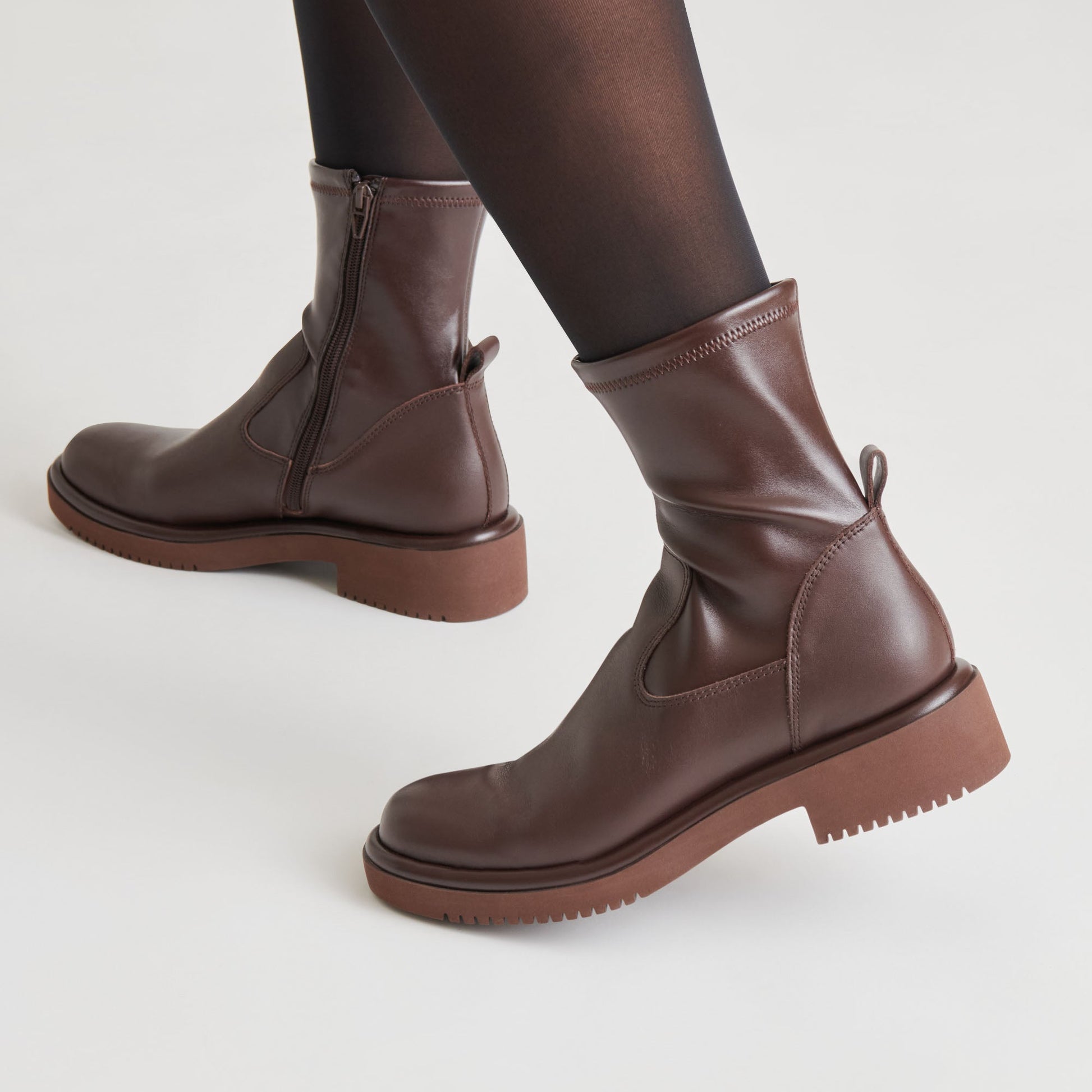 Simaya H2O Waterproof Mahogany Leather Boots Dolce Vita Online