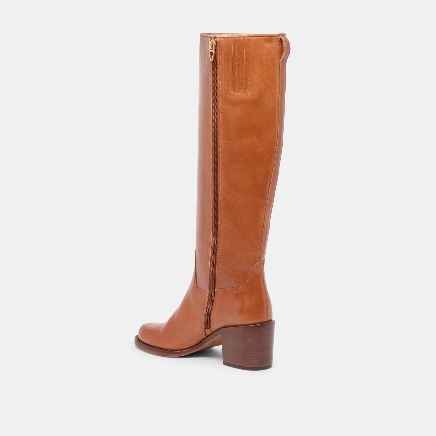Lucyle Tan Leather Boots Dolce Vita Sale