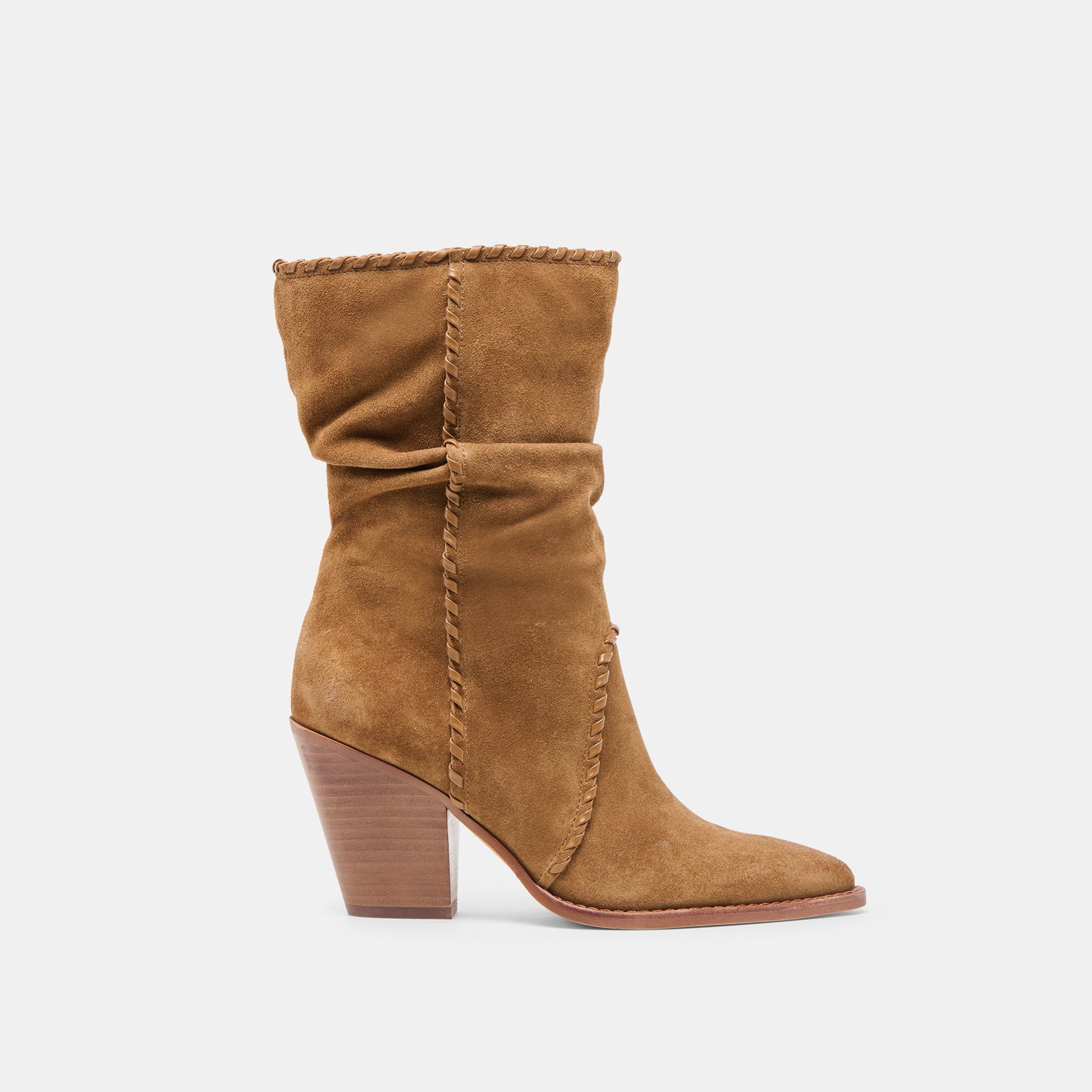 Julith Lt Brown Suede Boots Dolce Vita Outlet