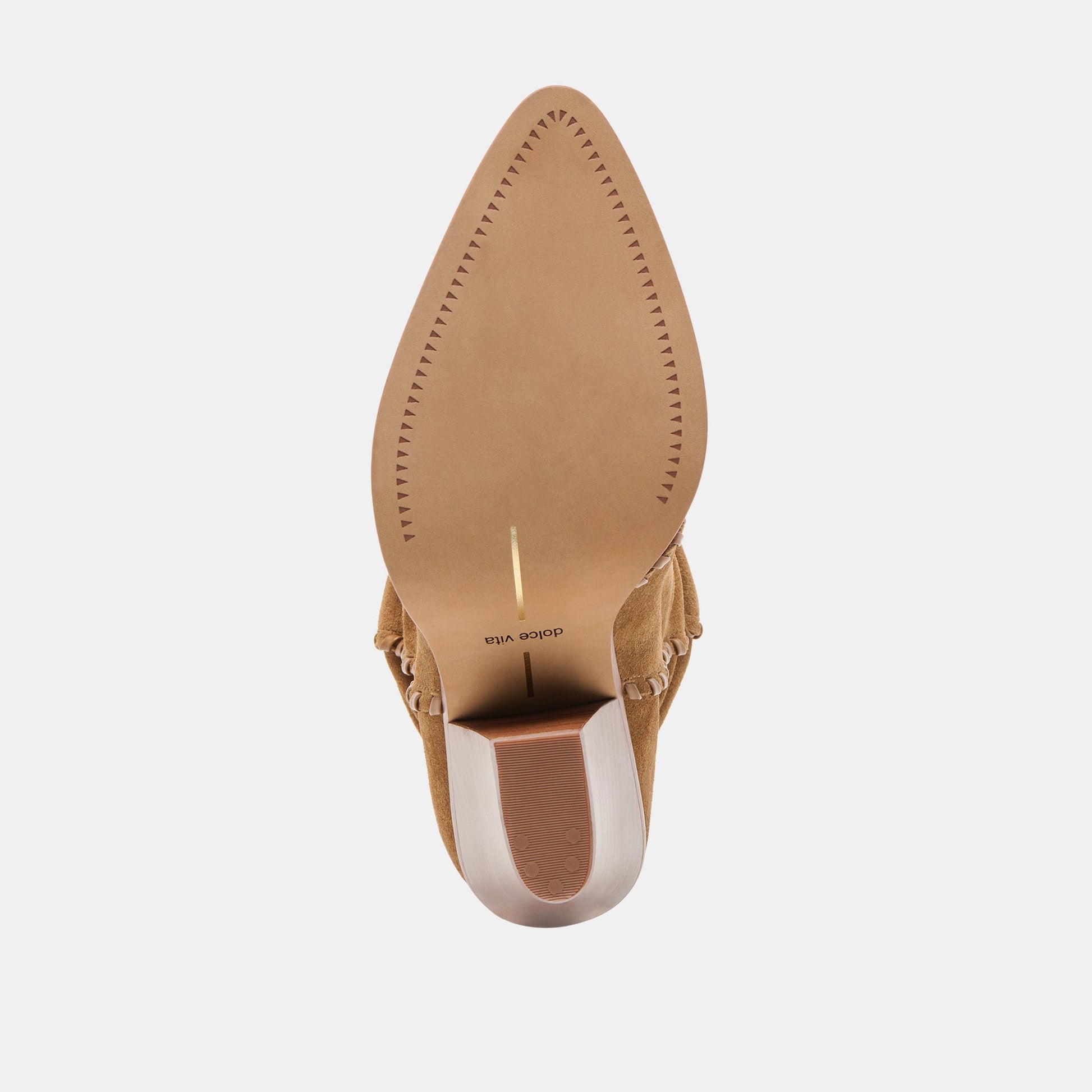 Julith Lt Brown Suede Boots Dolce Vita Outlet