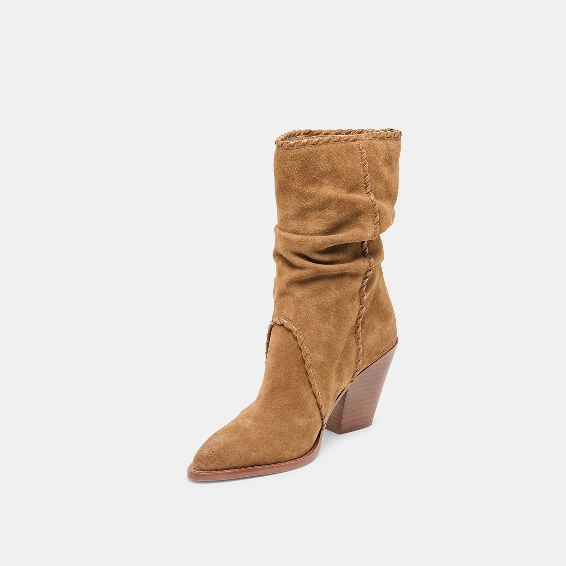 Julith Lt Brown Suede Boots Dolce Vita Outlet