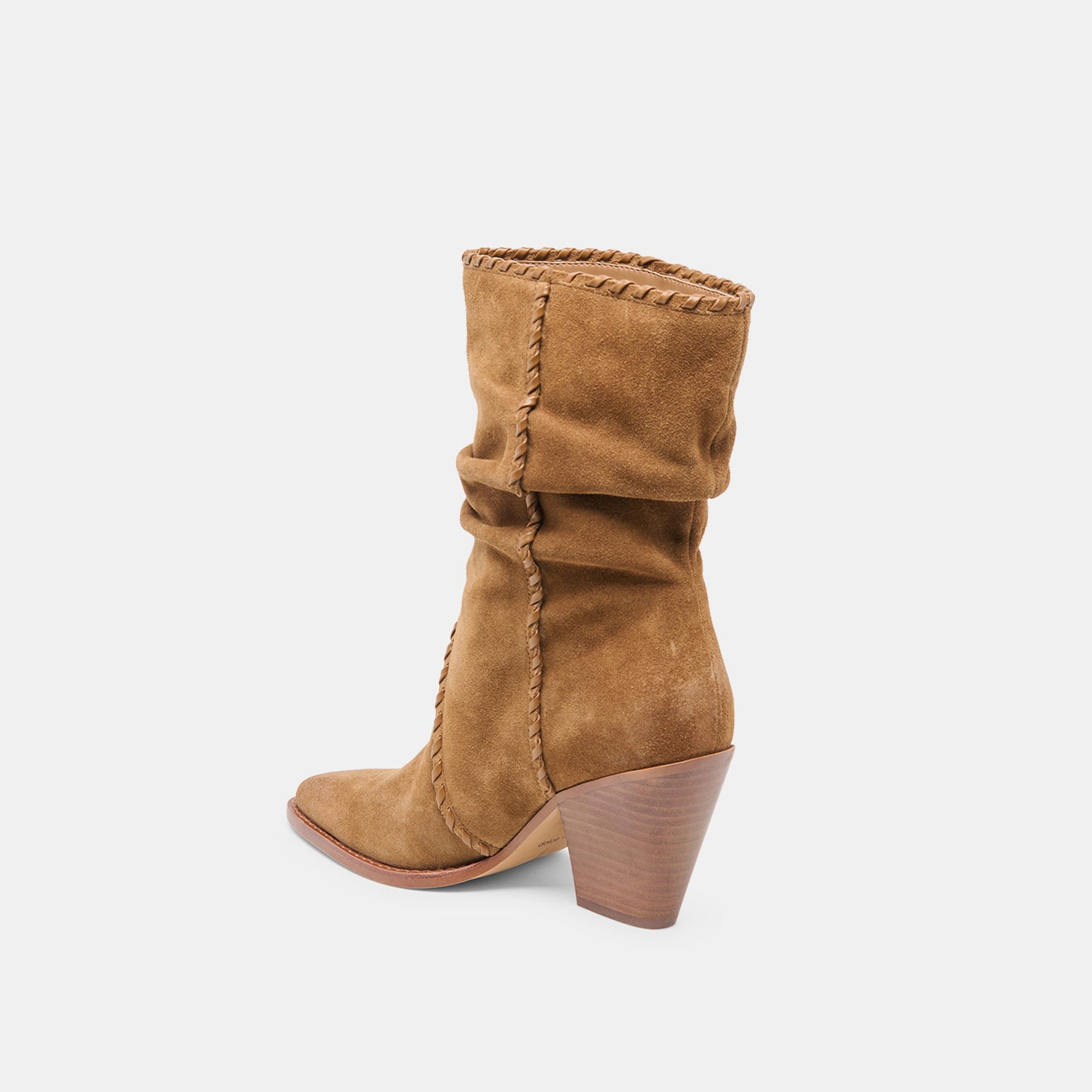 Julith Lt Brown Suede Boots Dolce Vita Outlet