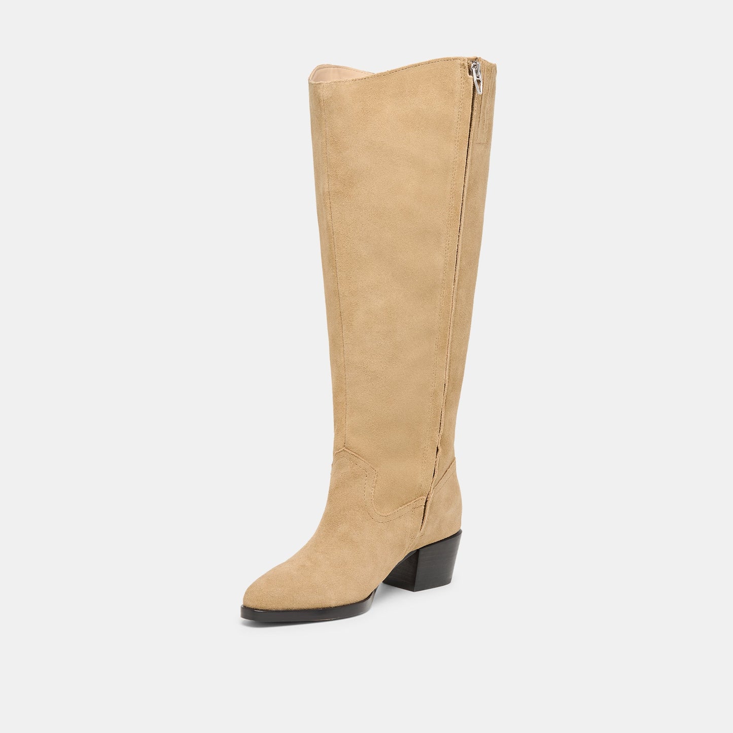 Virona H2O Waterproof Dk Taupe Suede Extra Wide Calf Boots Dolce Vita On sale