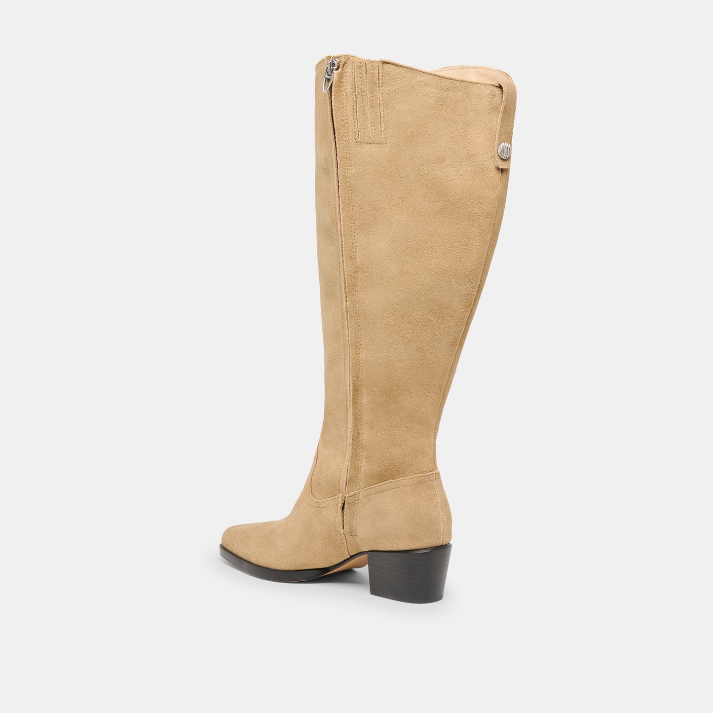 Virona H2O Waterproof Dk Taupe Suede Extra Wide Calf Boots Dolce Vita On sale