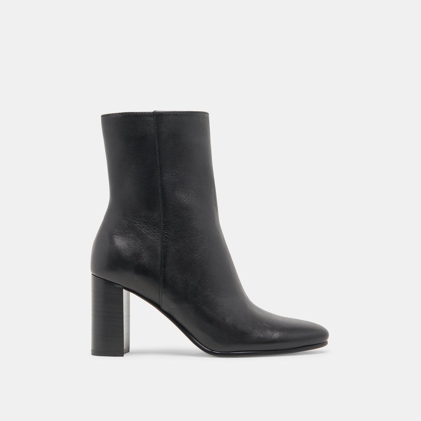 Suzy Wide Black Leather Booties Dolce Vita For sale