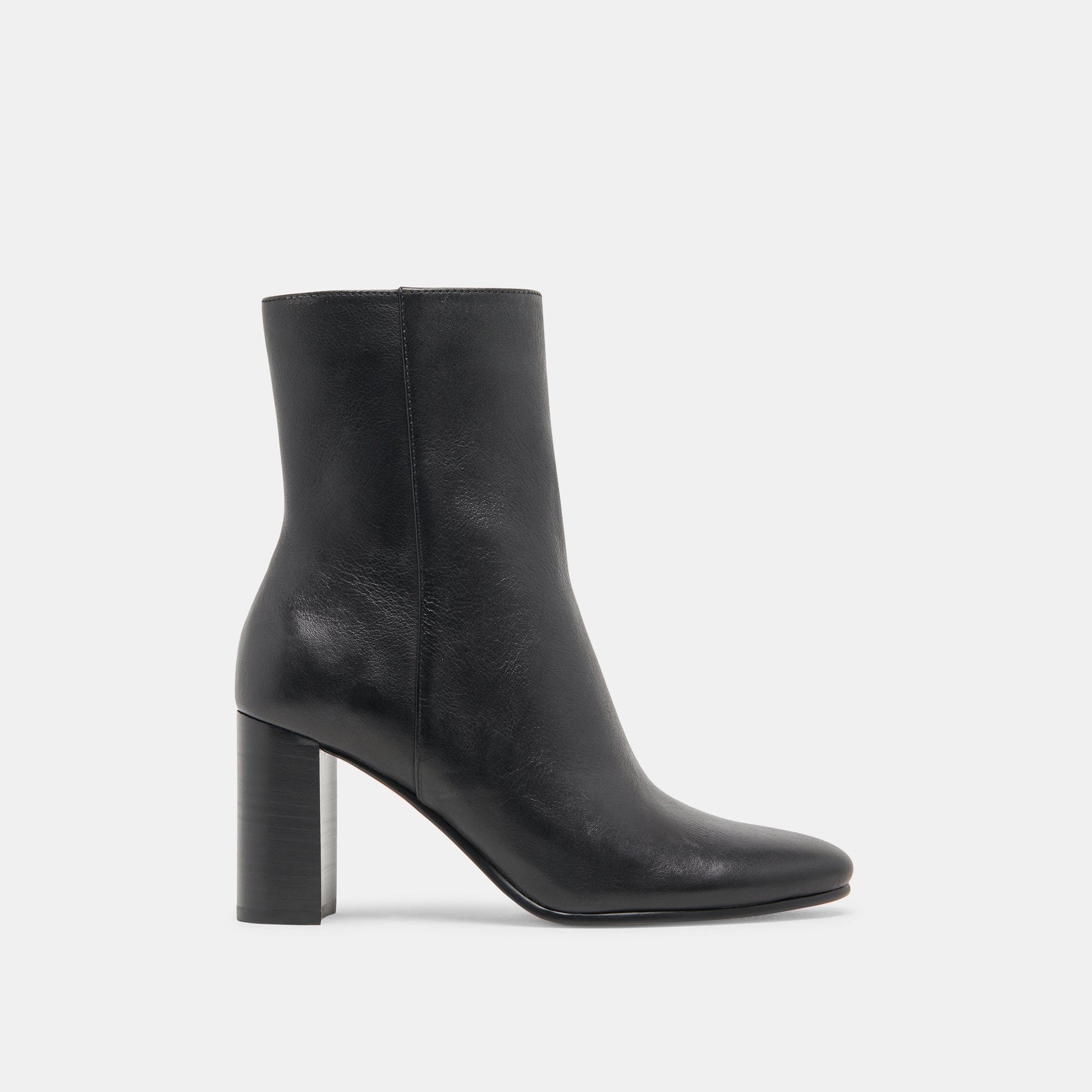 Suzy Wide Black Leather Booties Dolce Vita For sale