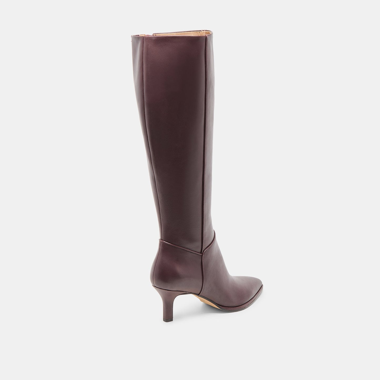 Aldy Mulberry Leather Boots Dolce Vita us