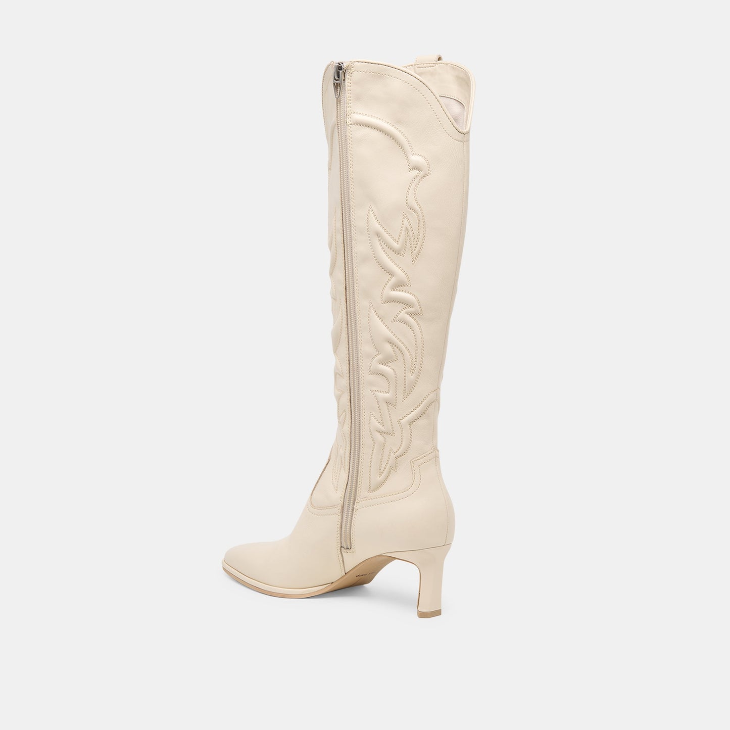 Alisa Creme Leather Boots Dolce Vita New