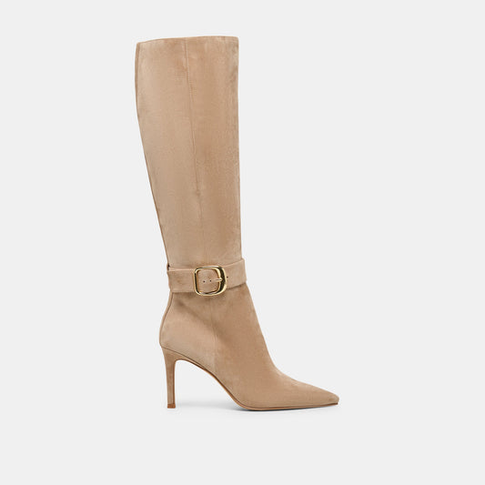 Kinzy Camel Suede Boots Dolce Vita Online