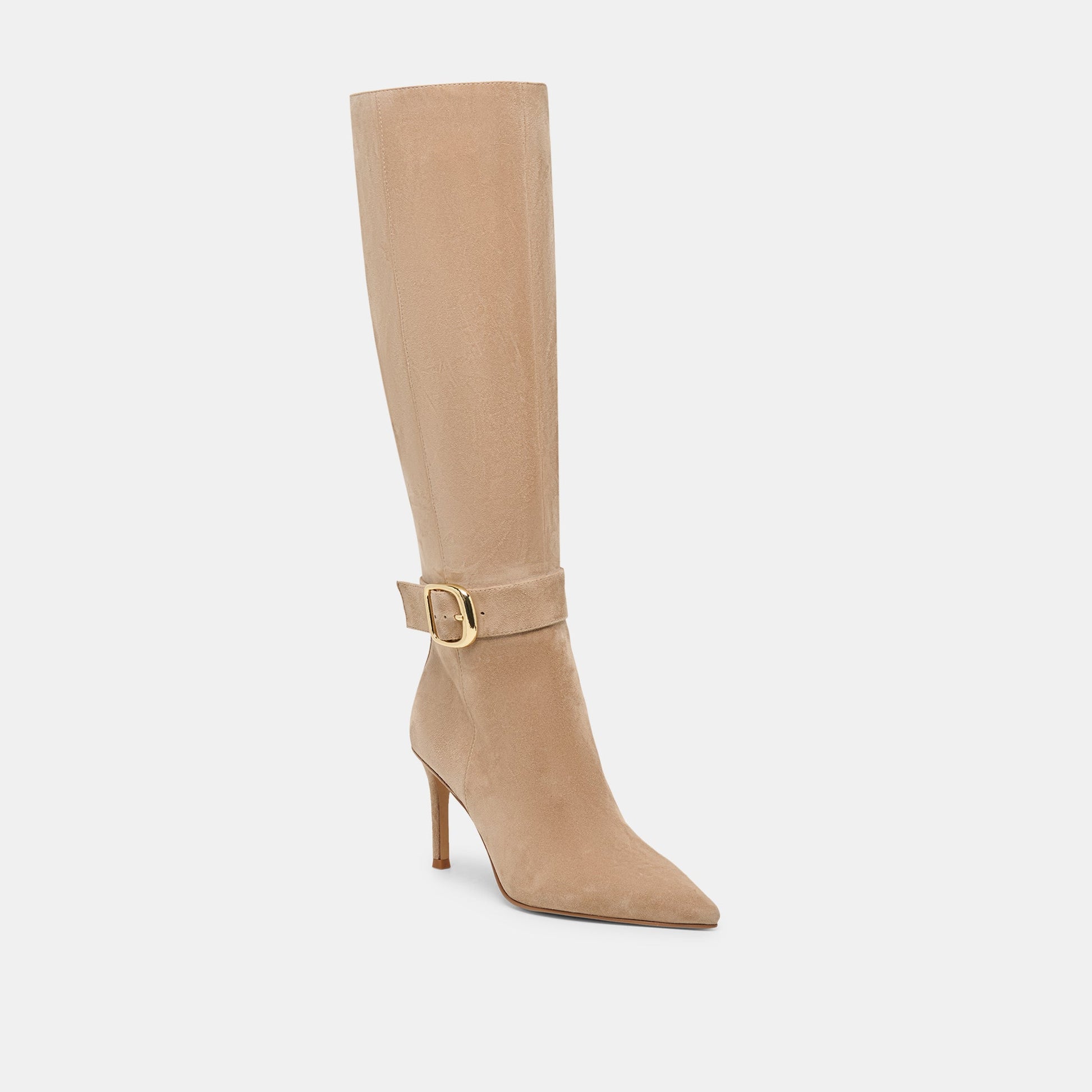 Kinzy Camel Suede Boots Dolce Vita Online