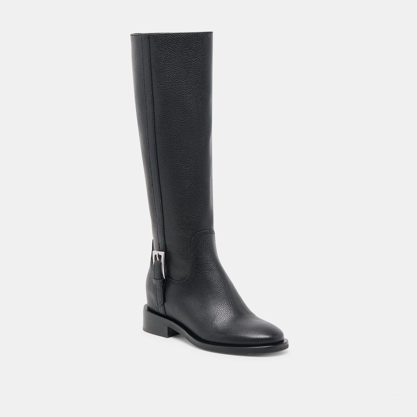 Kilian H2O Waterproof Black Leather Wide Calf Boots Dolce Vita Sale