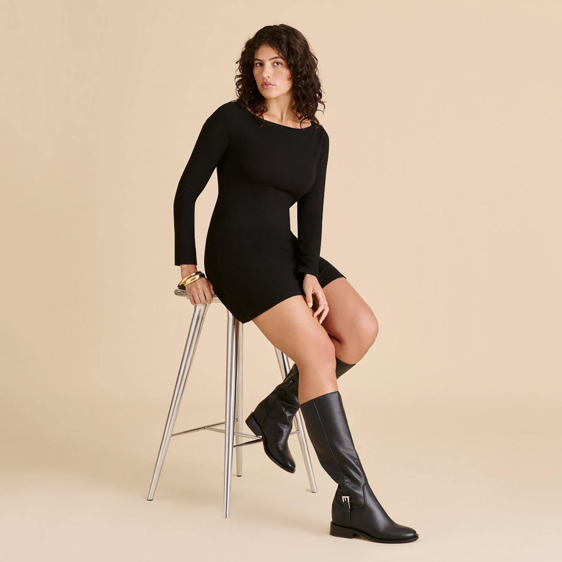 Kilian H2O Waterproof Black Leather Boots Dolce Vita Outlet