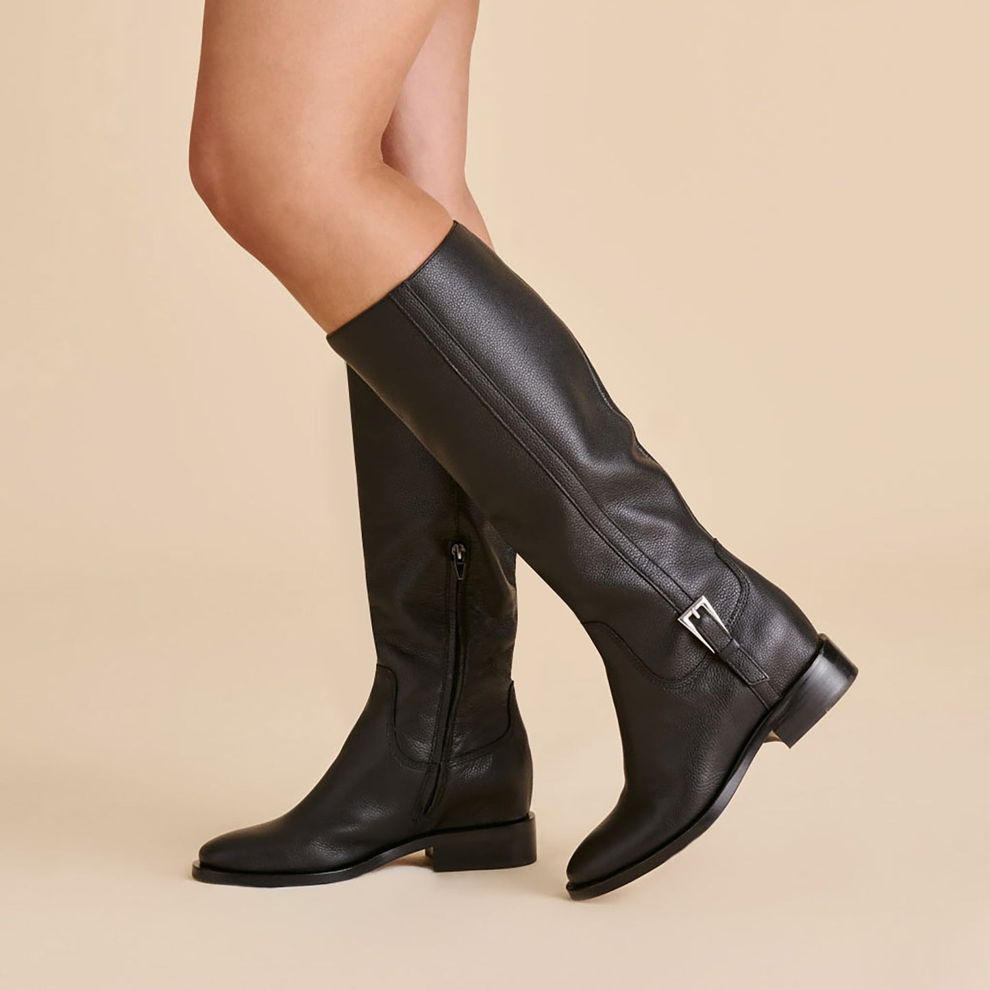 Kilian H2O Waterproof Black Leather Boots Dolce Vita Outlet