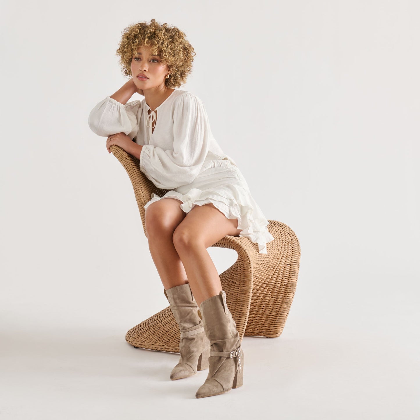 Morla Taupe Suede Boots Dolce Vita For sale