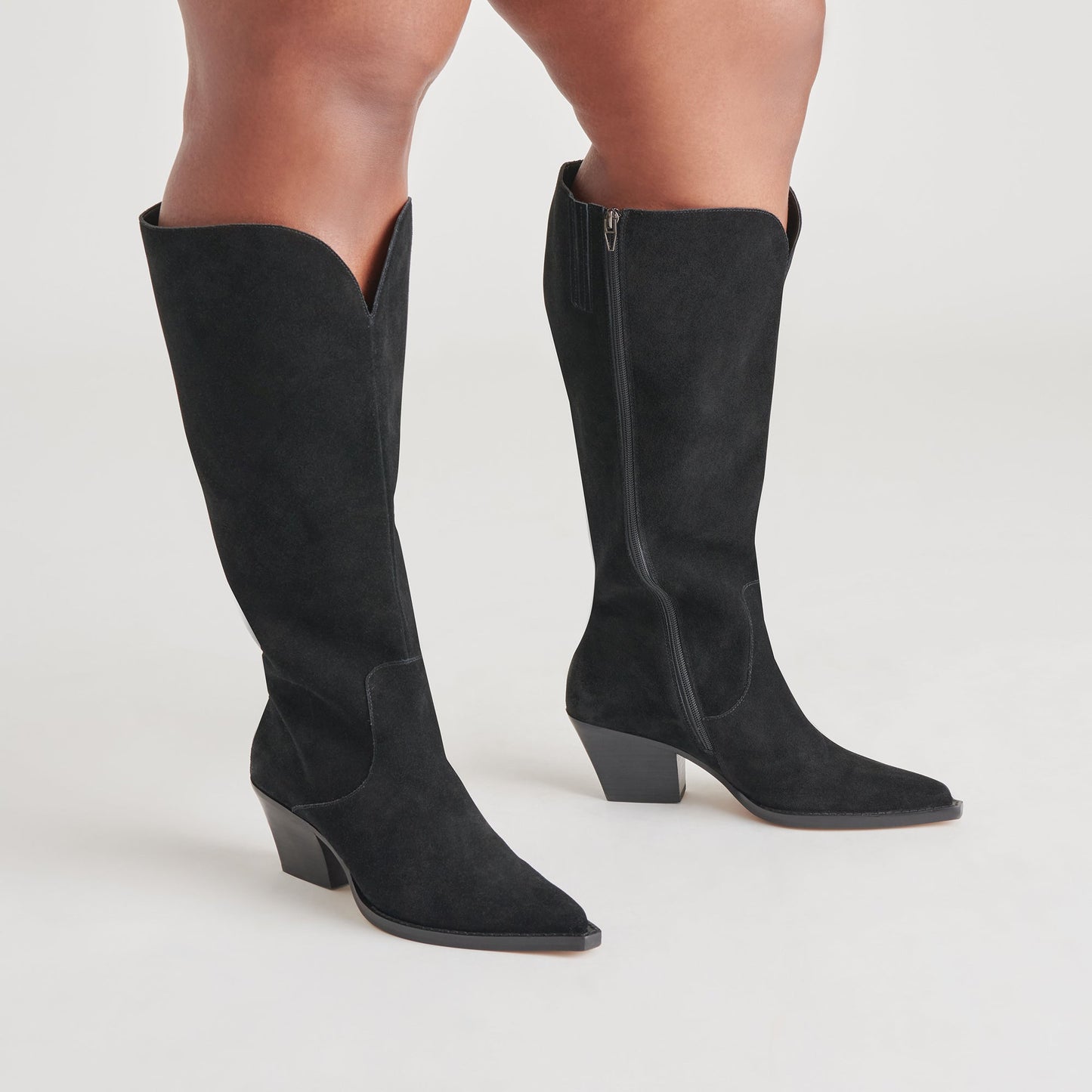 Raj Extra Wide Calf Onyx Suede Boots | Suede Wide Calf Boots
 – Dolce Vita Dolce Vita New