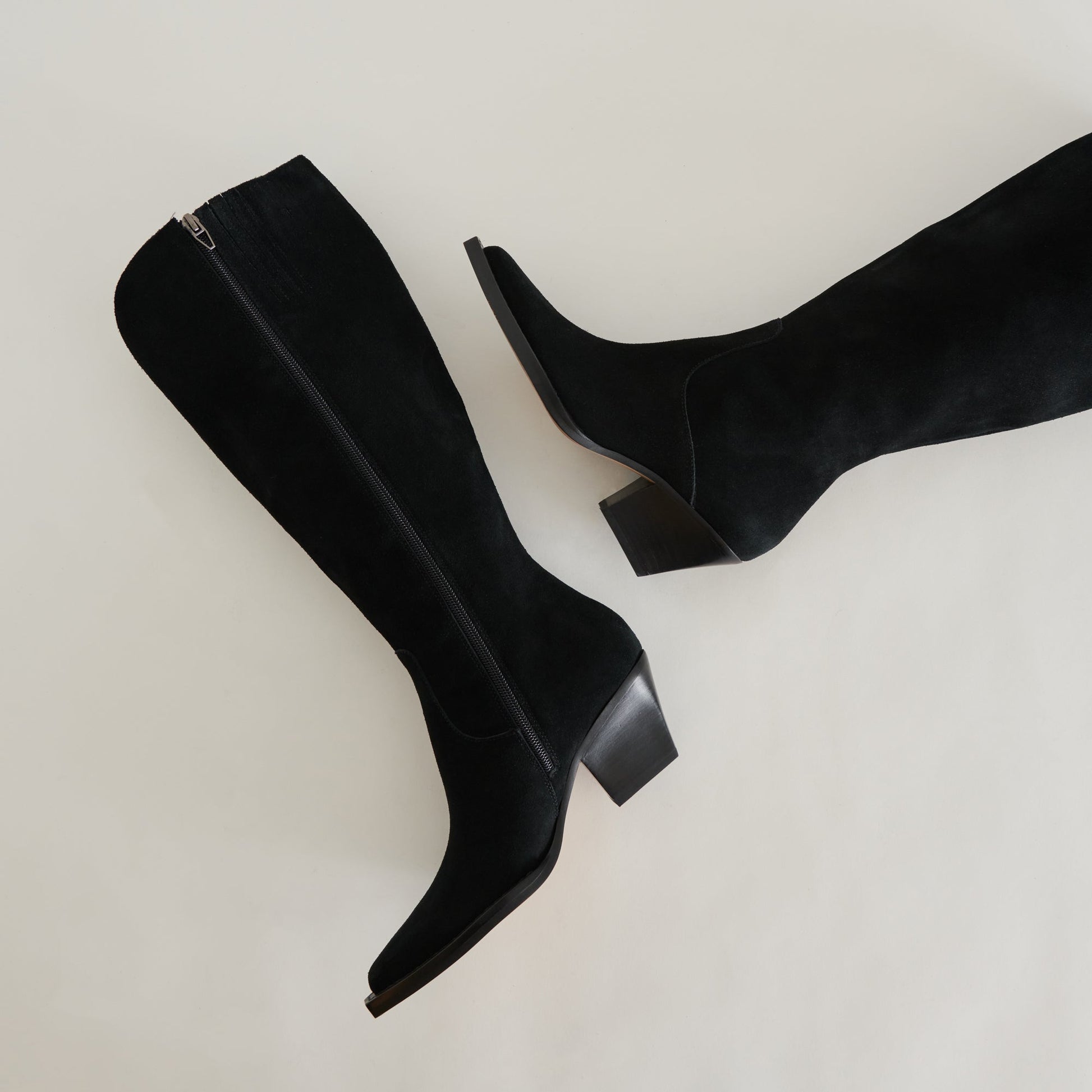 Raj Extra Wide Calf Onyx Suede Boots | Suede Wide Calf Boots
 – Dolce Vita Dolce Vita New