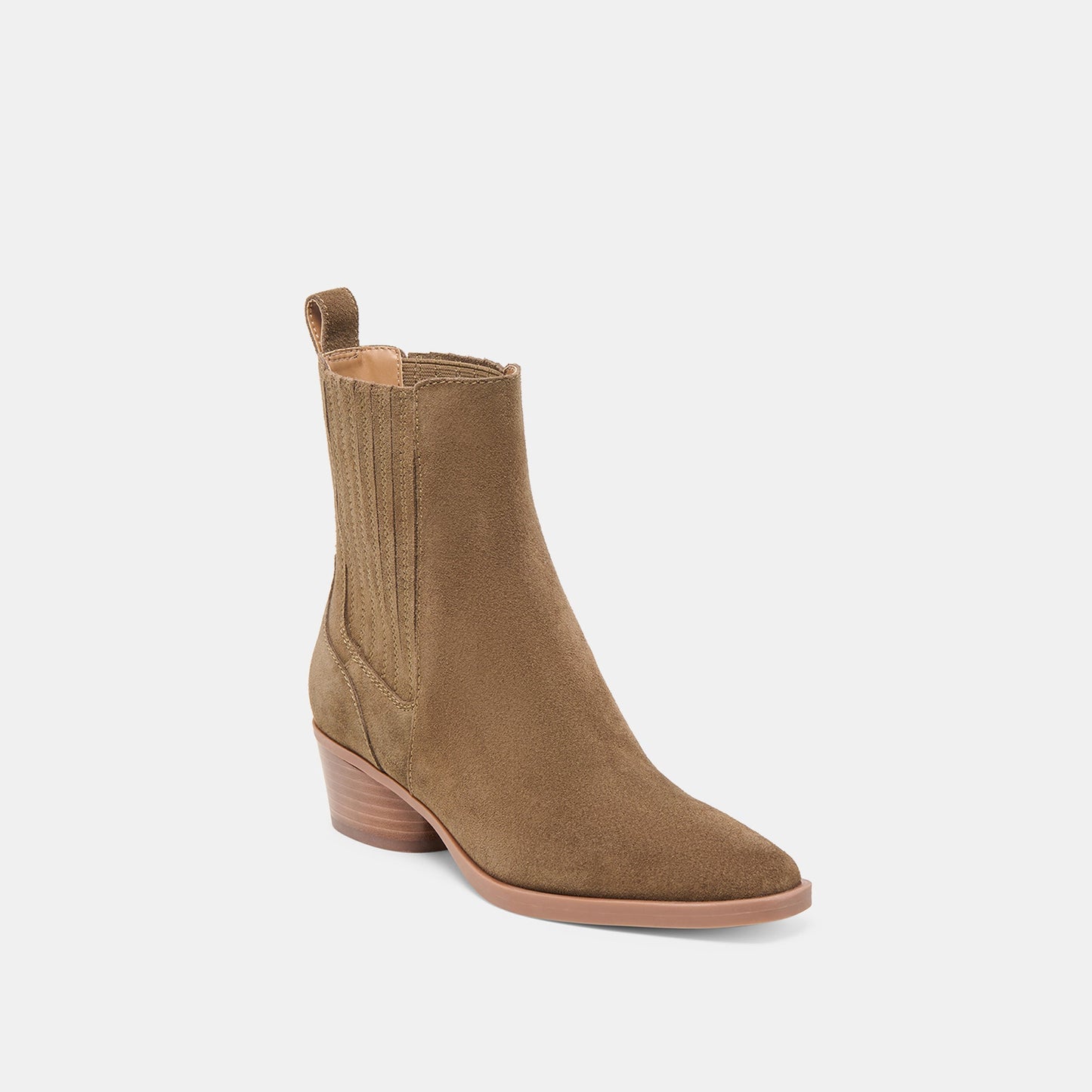Faint H2O Waterproof Olive Suede Booties Dolce Vita Sale
