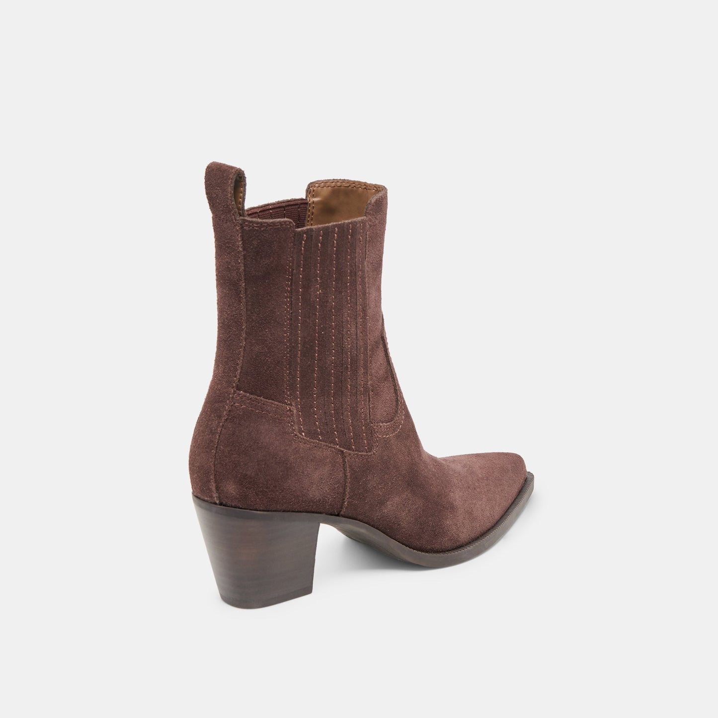 Slim Mahogany Suede Booties Dolce Vita On sale