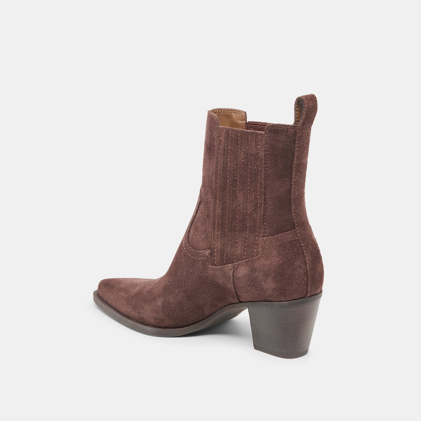 Slim Mahogany Suede Booties Dolce Vita On sale