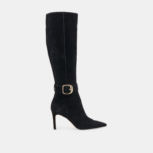 KINZY BOOTS ONYX SUEDE
 – Dolce Vita Dolce Vita Discount