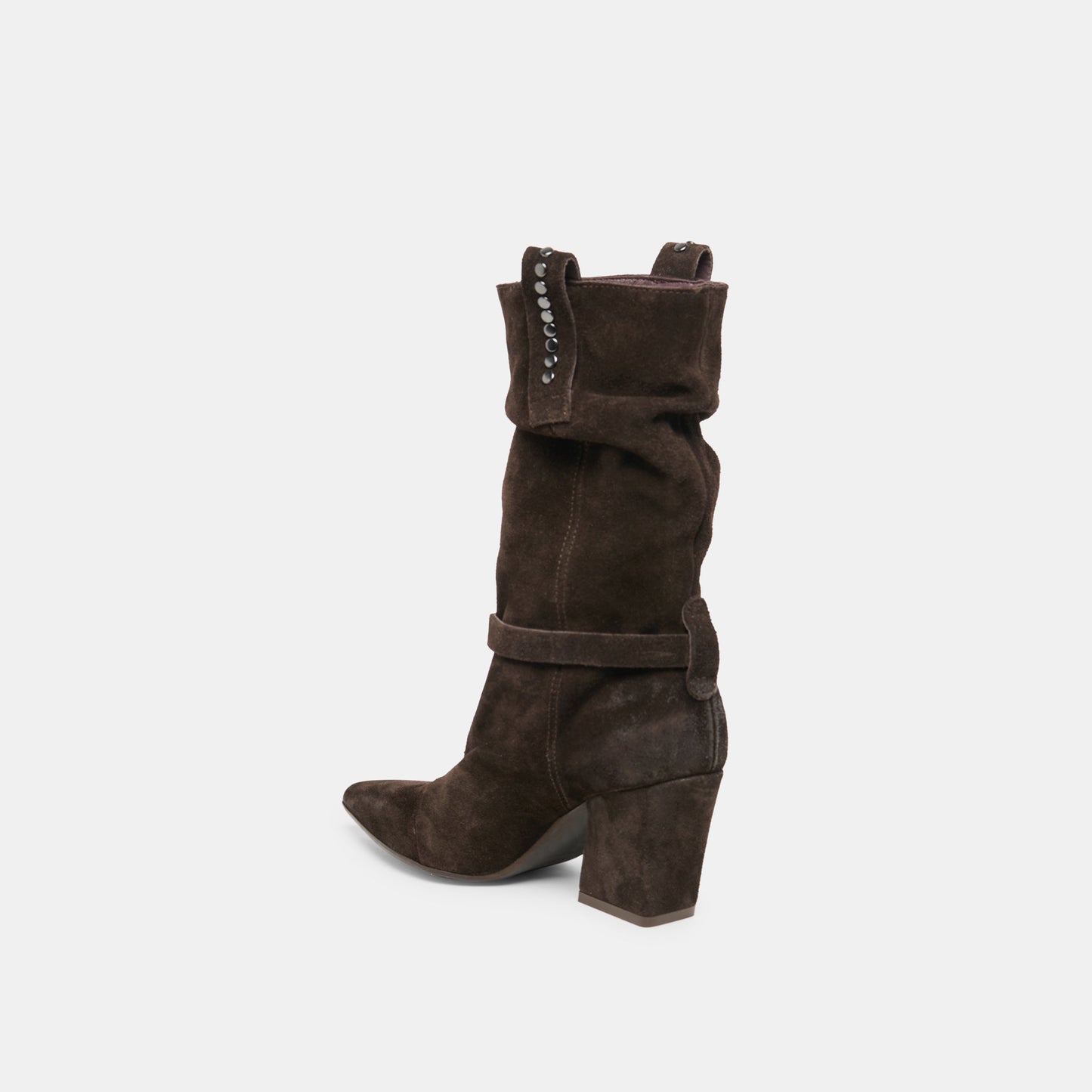Morla Dk Brown Suede Boots Dolce Vita Outlet