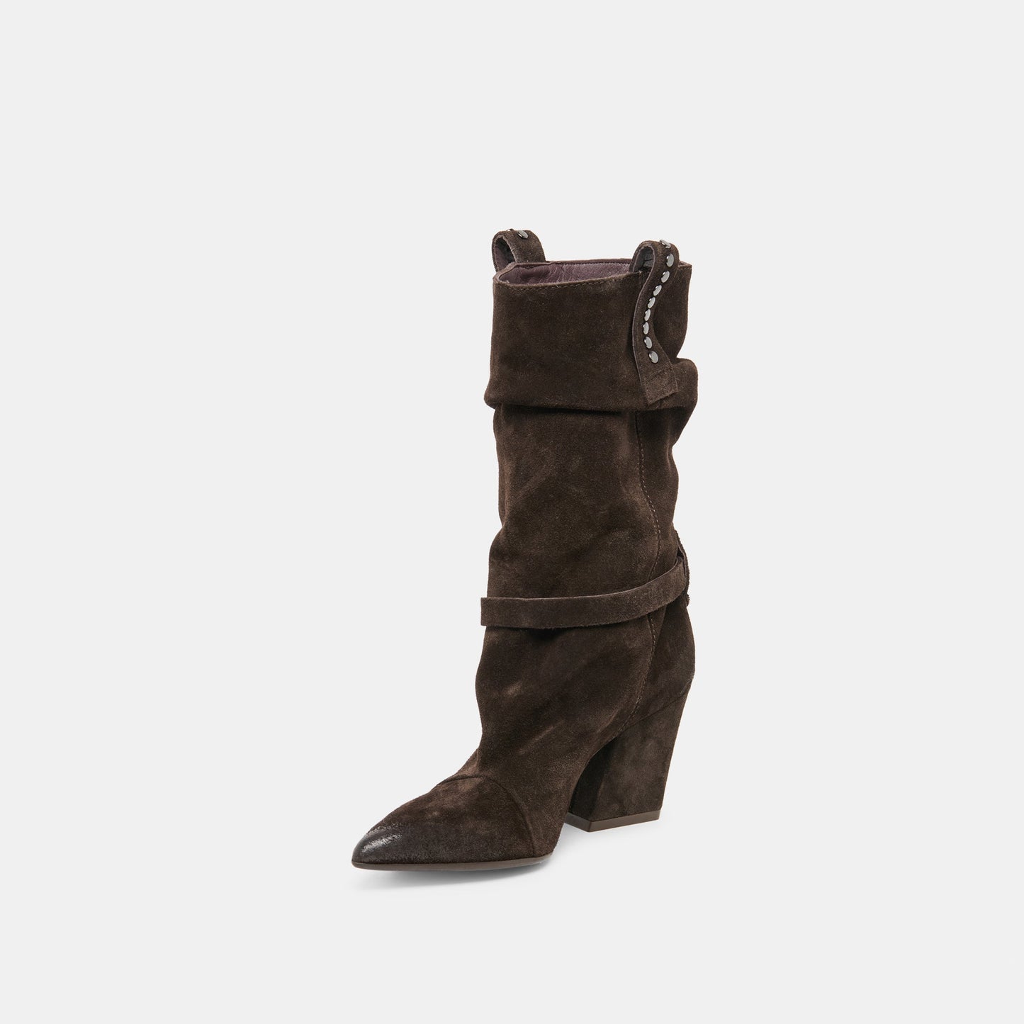 Morla Dk Brown Suede Boots Dolce Vita Outlet