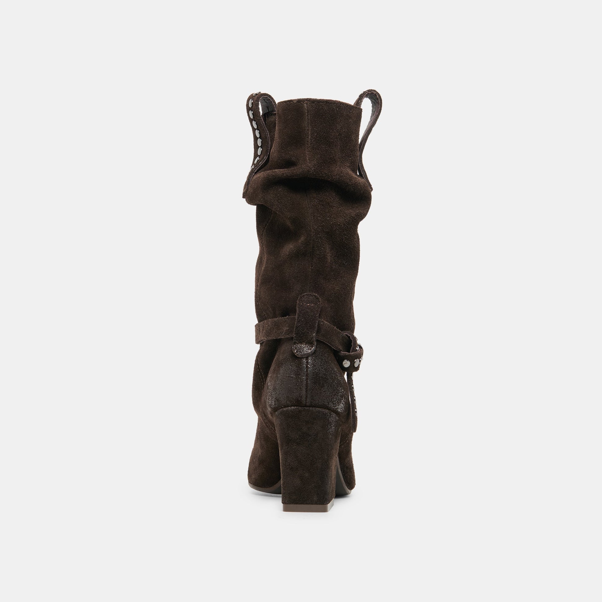 Morla Dk Brown Suede Boots Dolce Vita Outlet