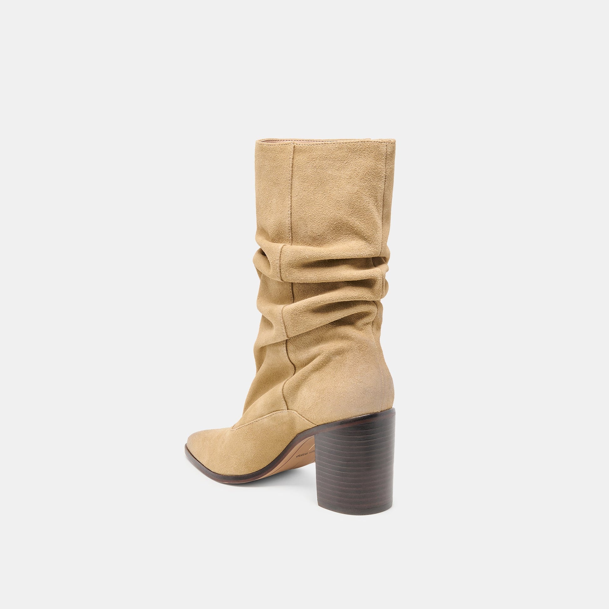 Talina Dk Taupe Suede Boots Dolce Vita New