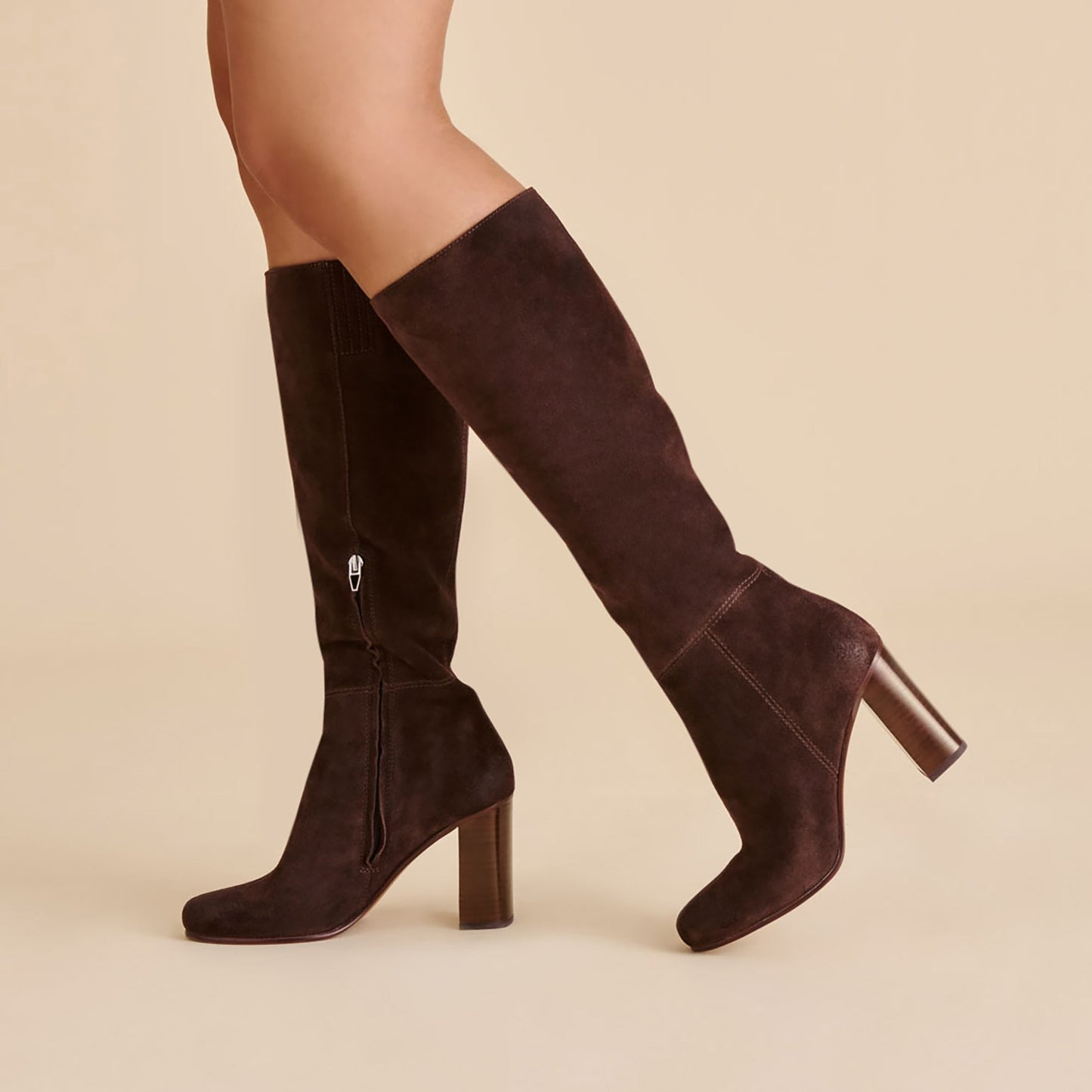 Hudsin Mahogany Suede Boots Dolce Vita Discount