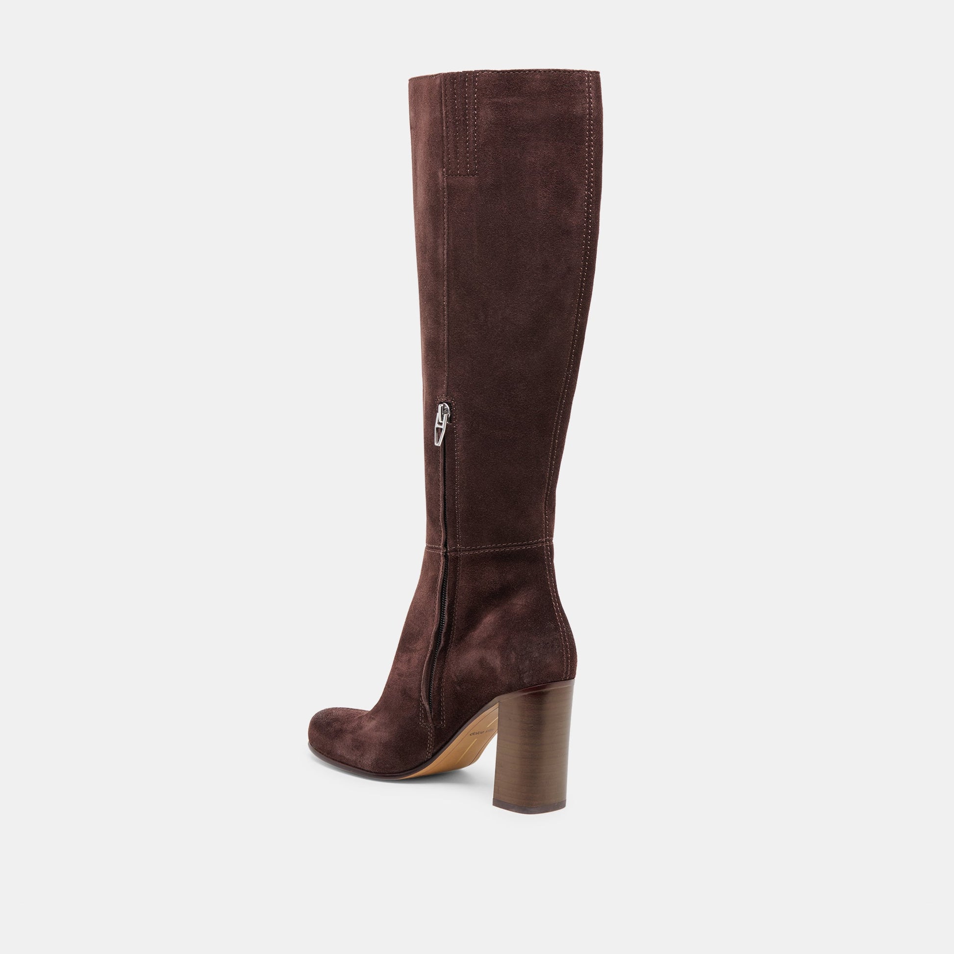 Hudsin Mahogany Suede Boots Dolce Vita Discount