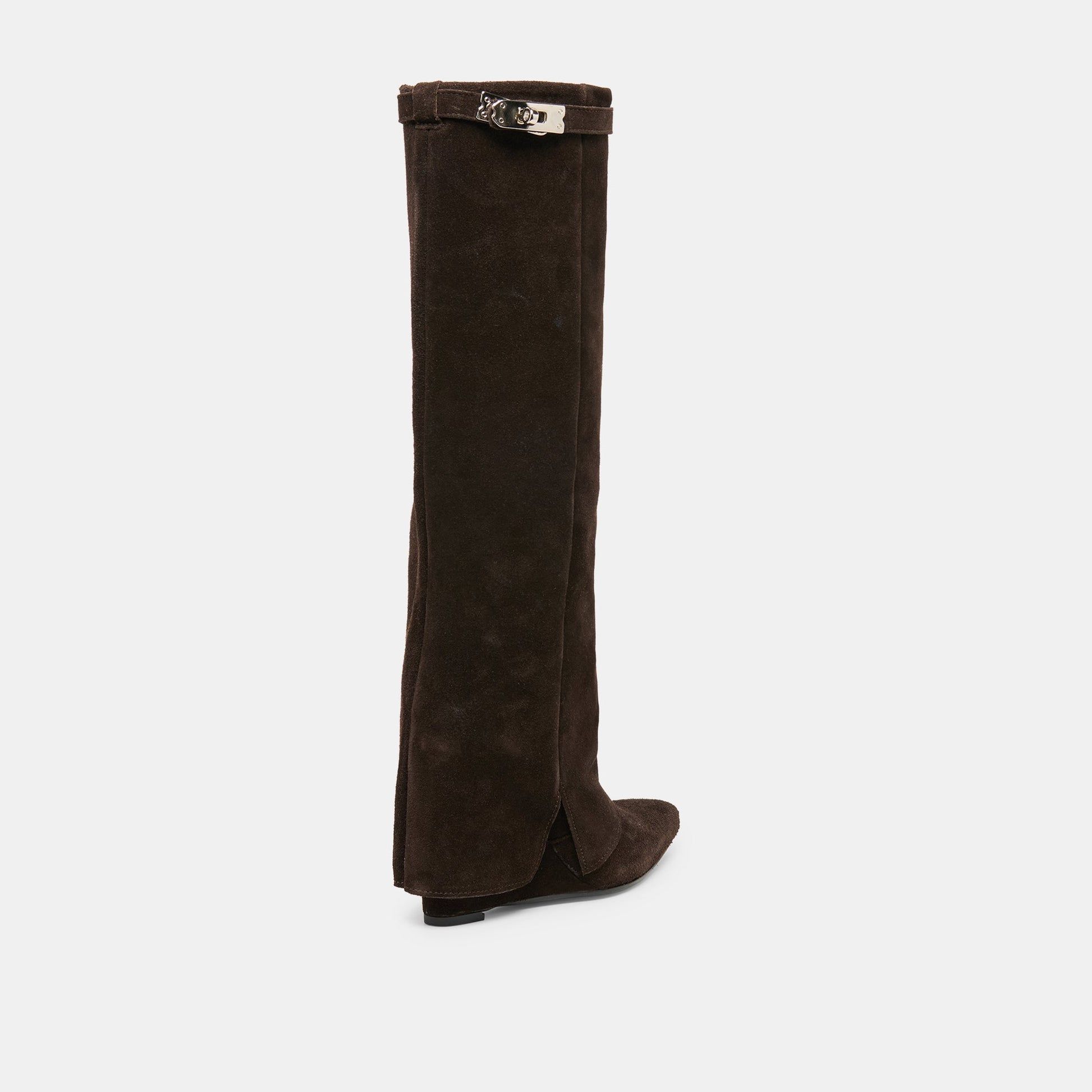 Aggy Dk Brown Suede Boots Dolce Vita Sale