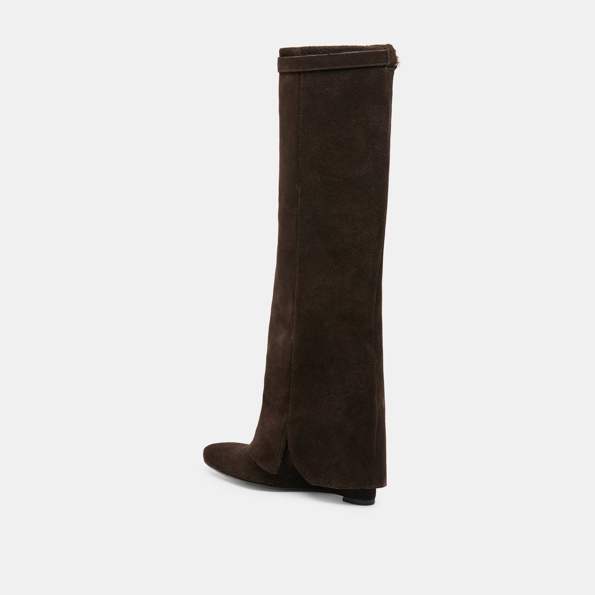 Aggy Dk Brown Suede Boots Dolce Vita Sale