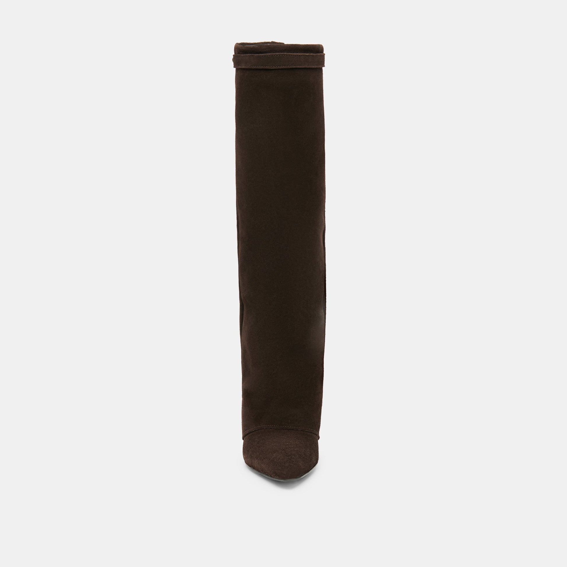 Aggy Dk Brown Suede Boots Dolce Vita Sale