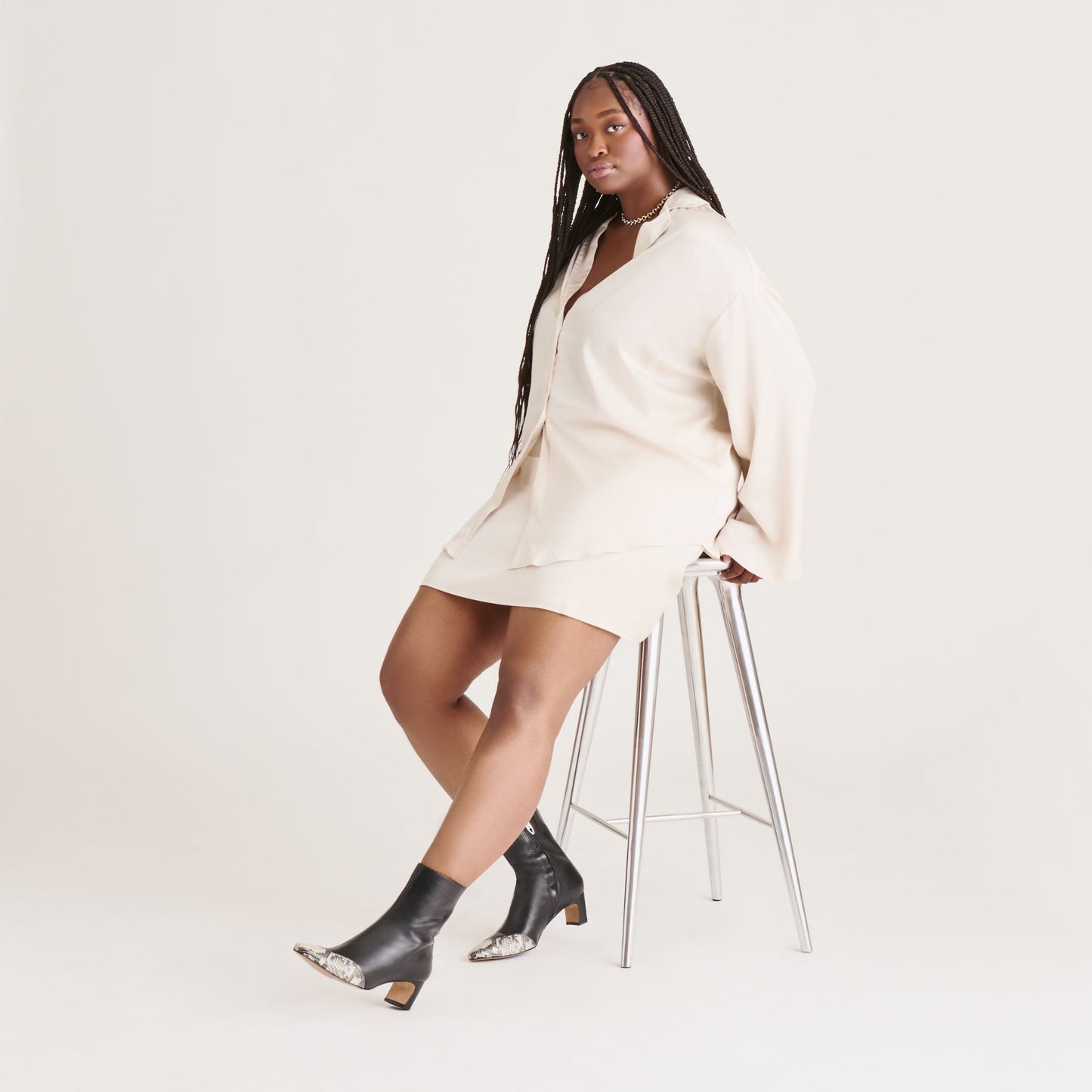 Anika Black Multi Leather Boots Dolce Vita Outlet