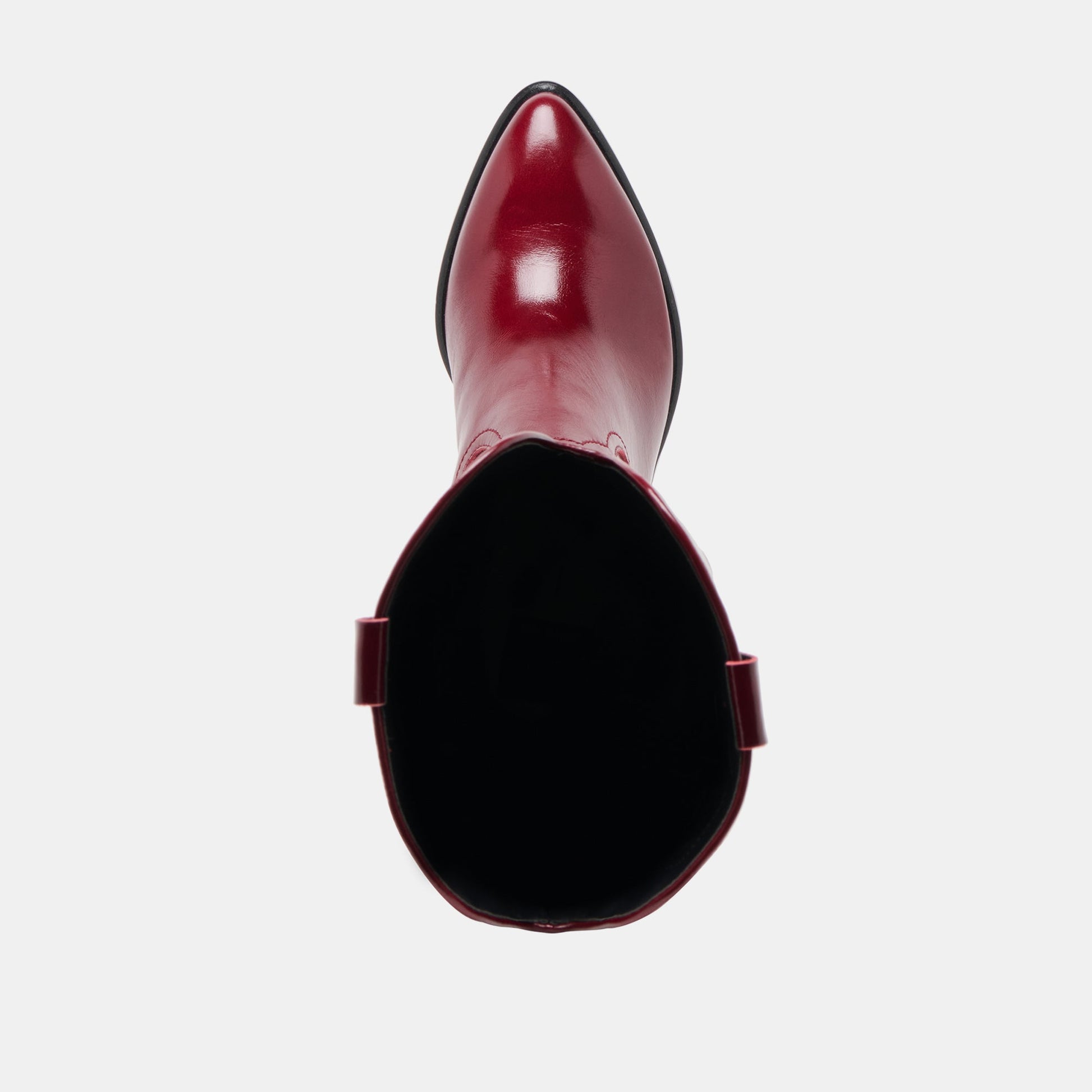 Mirla Oxblood Leather Extra Wide Calf Boots Dolce Vita On sale
