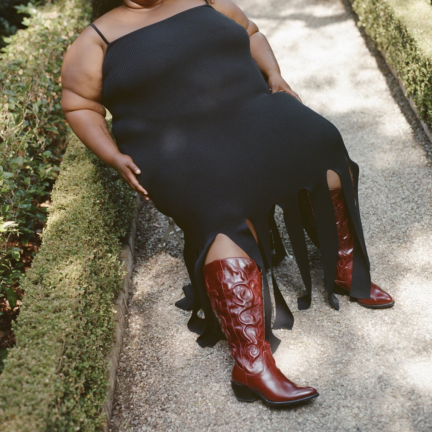 Mirla Oxblood Leather Extra Wide Calf Boots Dolce Vita On sale