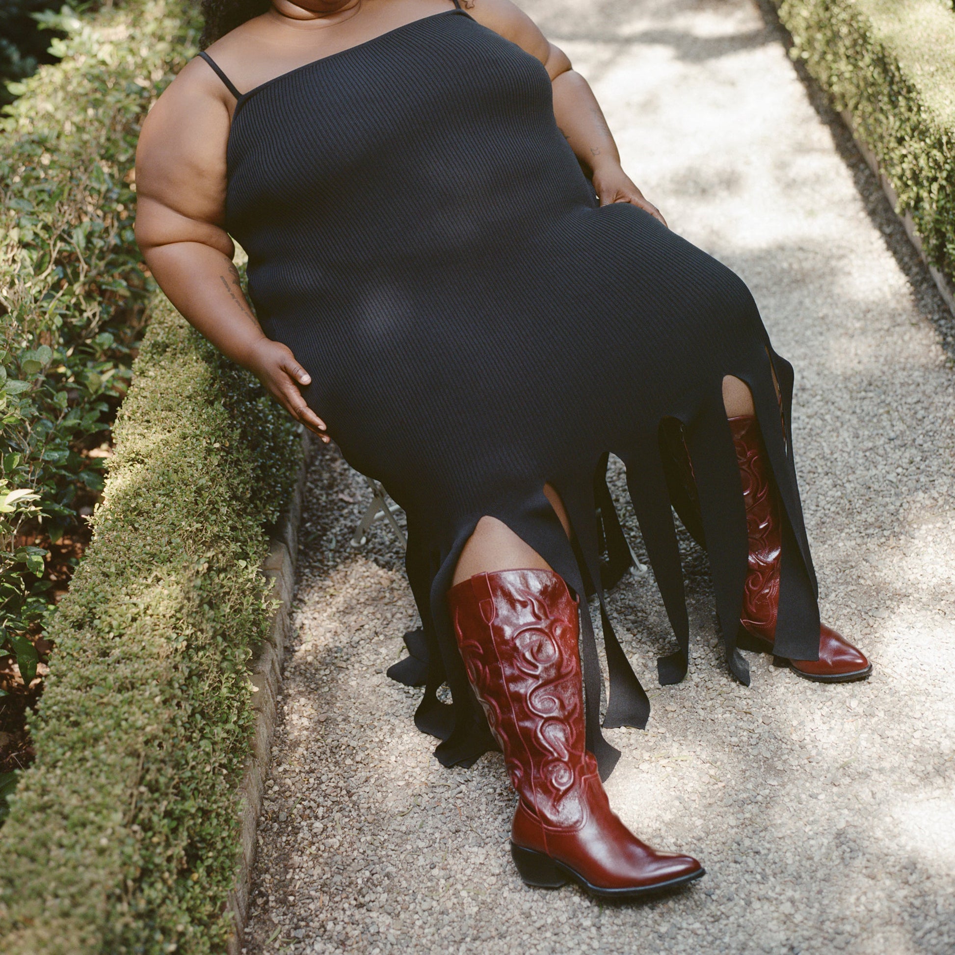 Mirla Oxblood Leather Extra Wide Calf Boots Dolce Vita On sale