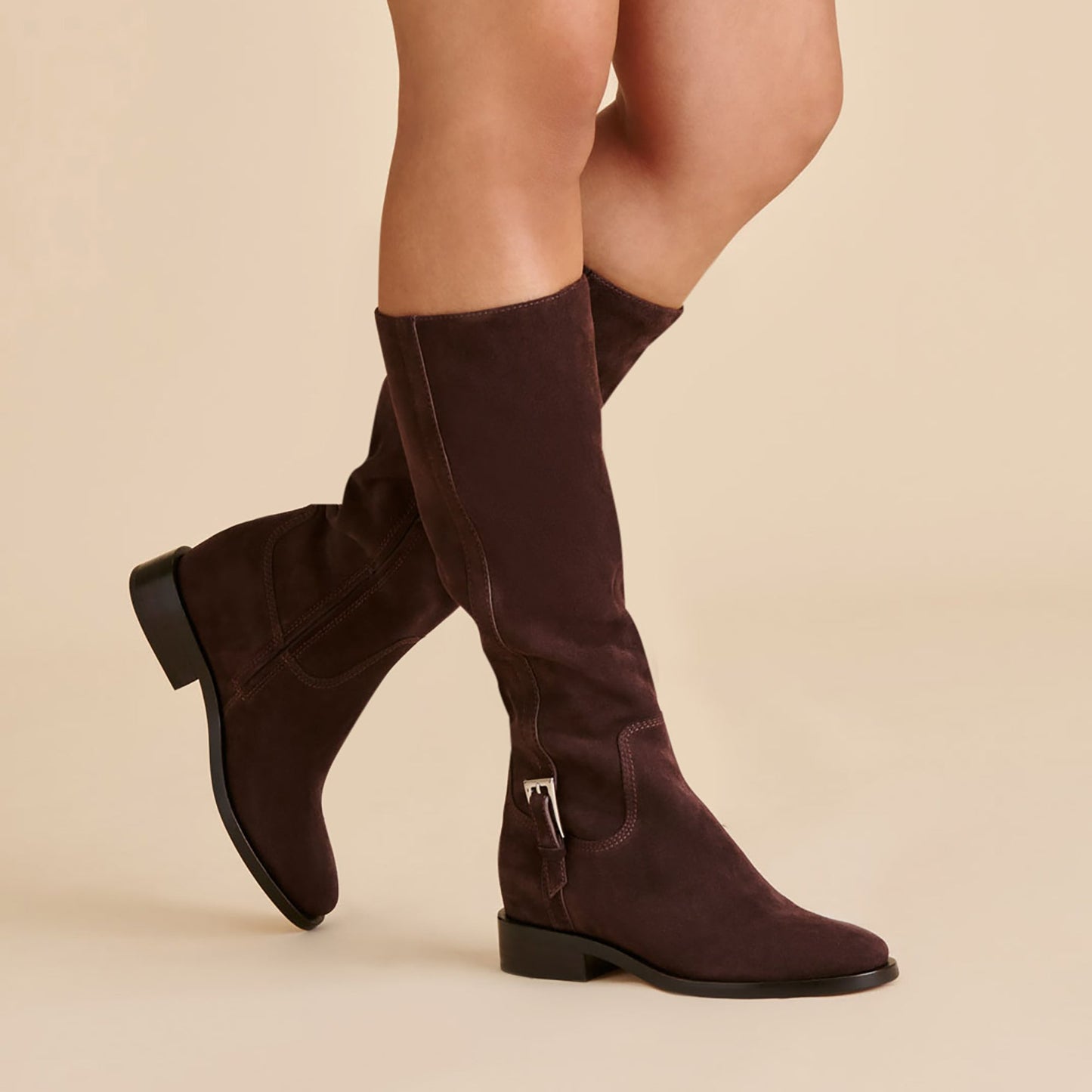 Kilian H2O Waterproof Mahogany Suede Boots Dolce Vita For sale