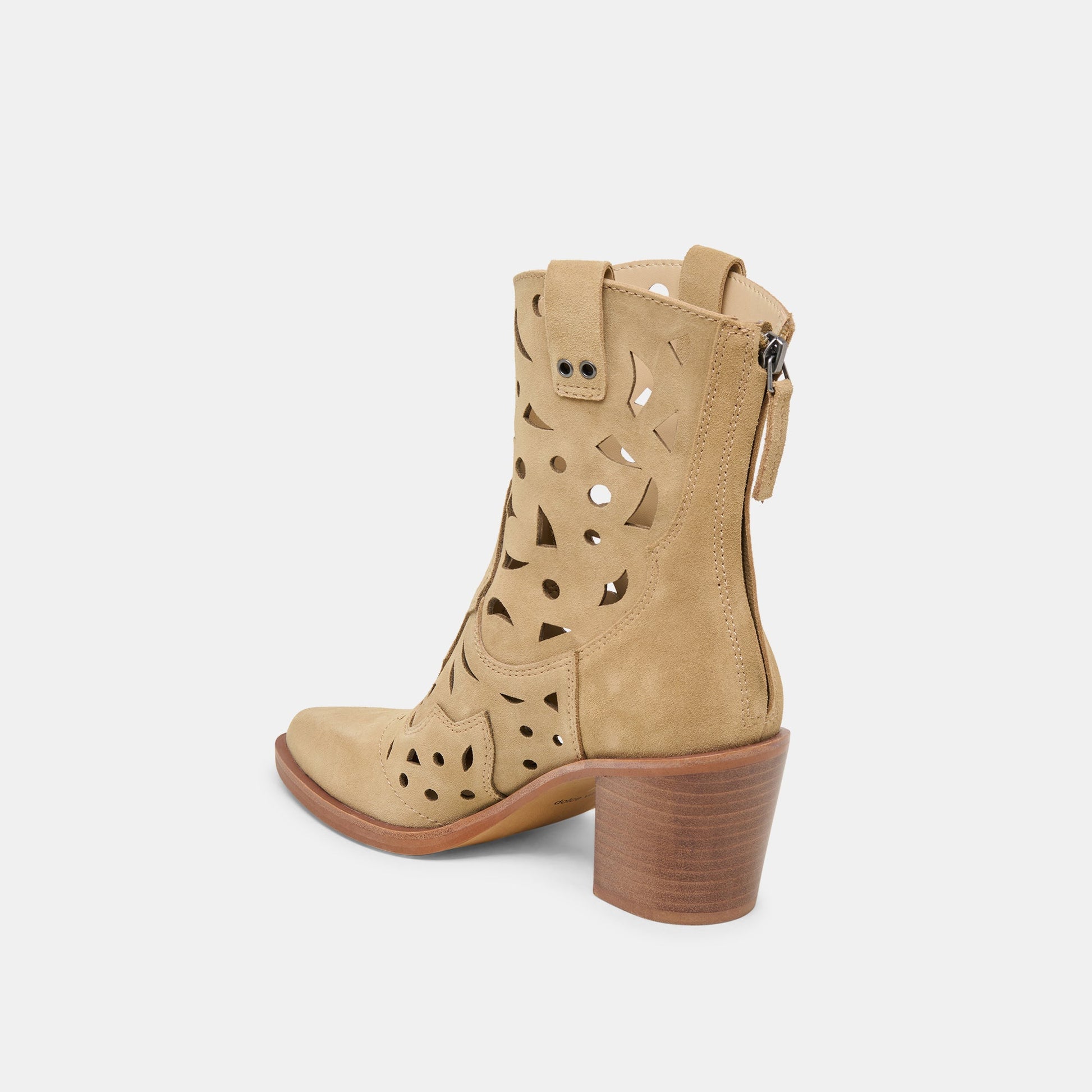 Zenobi Dk Taupe Suede Booties Dolce Vita us