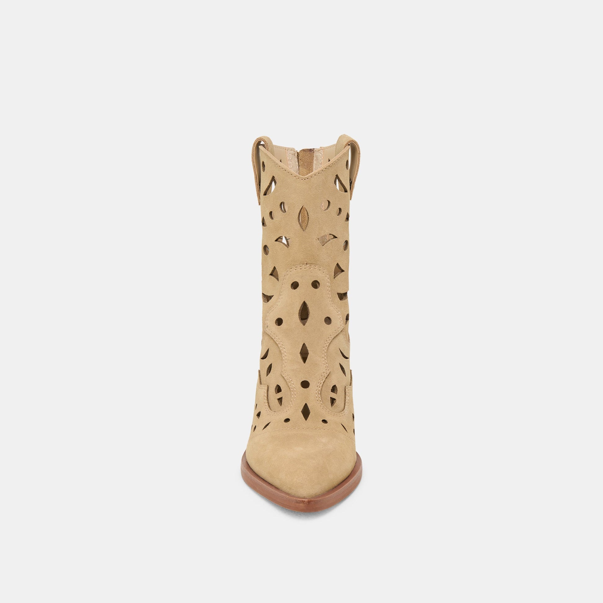 Zenobi Dk Taupe Suede Booties Dolce Vita us
