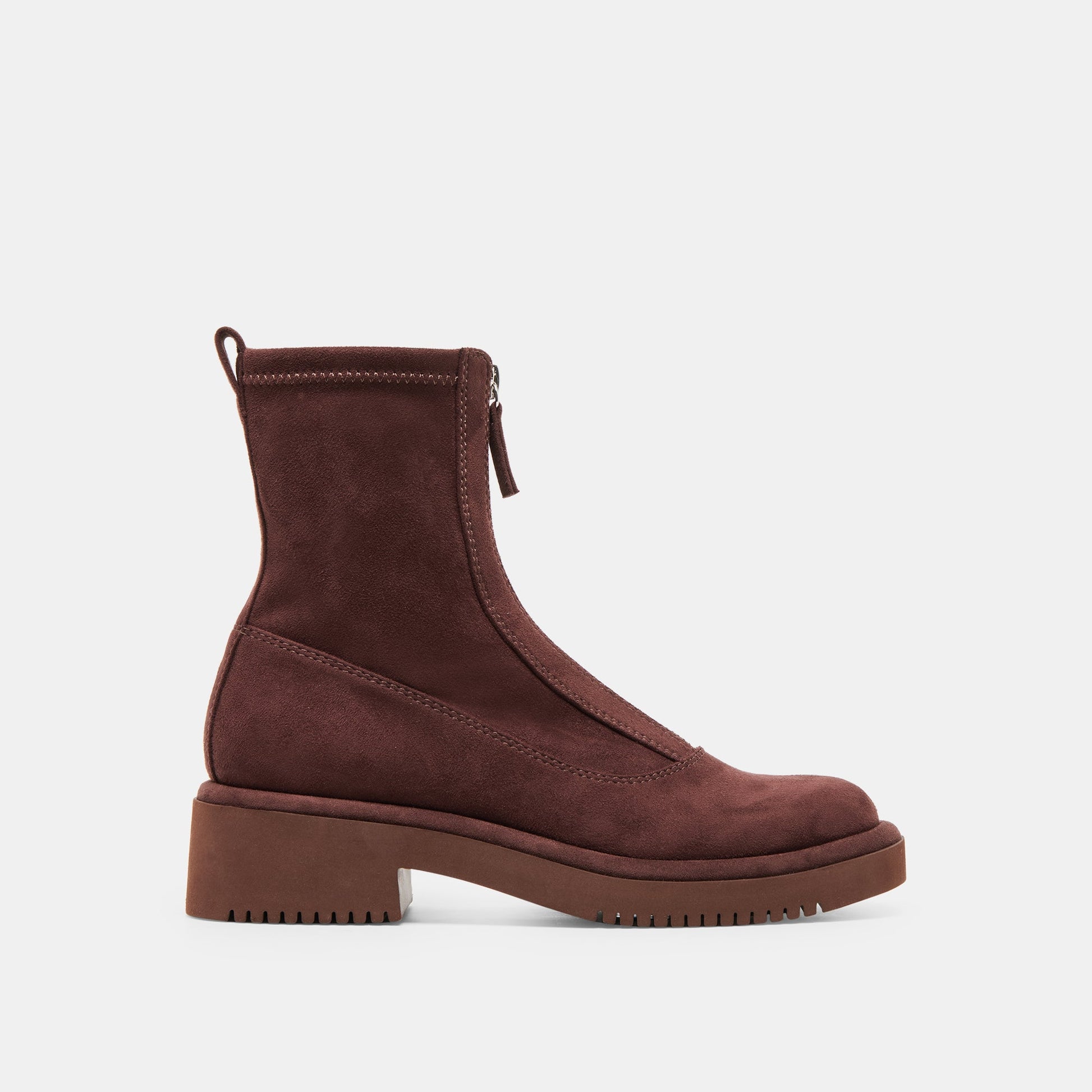 Shante Mahogany Stella Suede Boots Dolce Vita Outlet