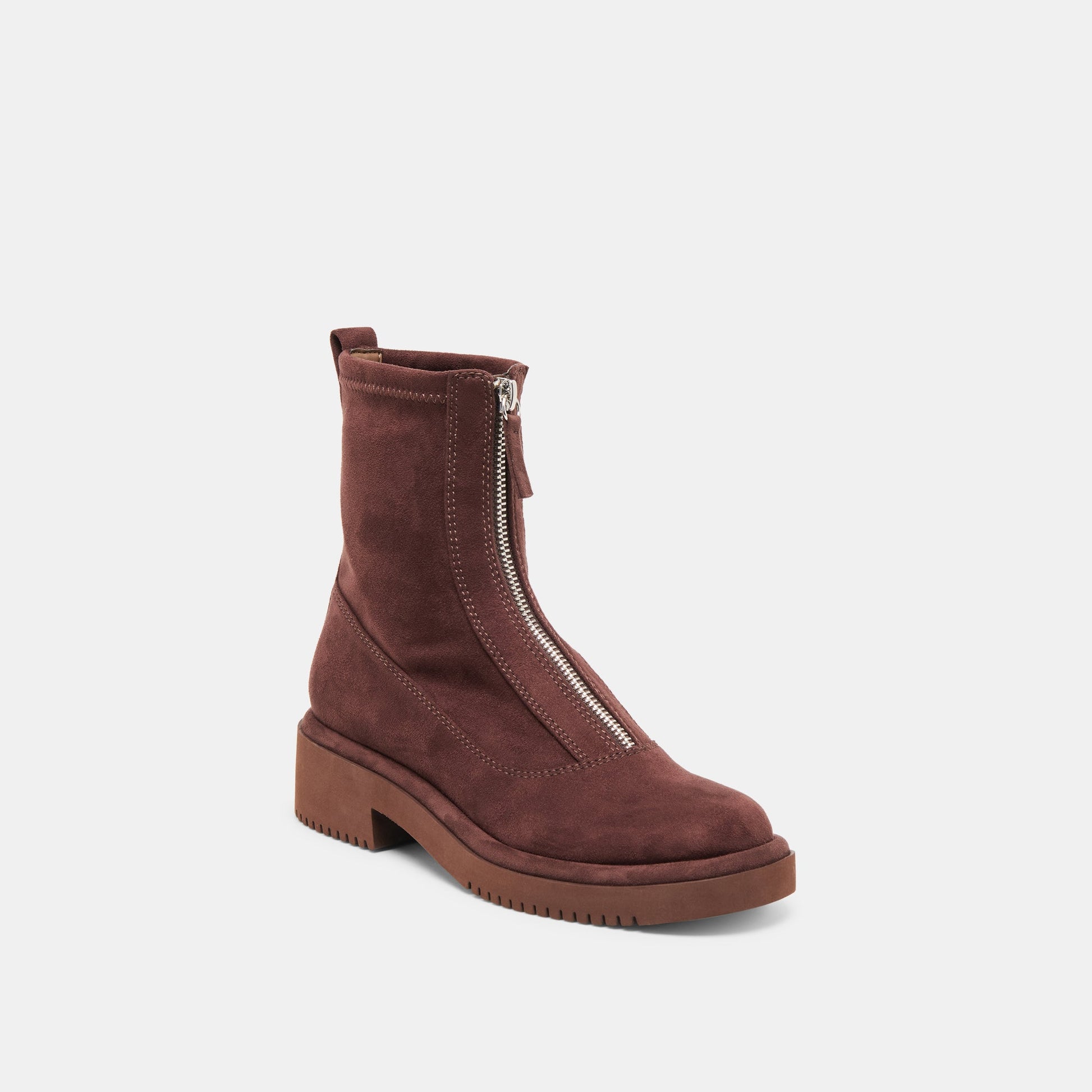 Shante Mahogany Stella Suede Boots Dolce Vita Outlet