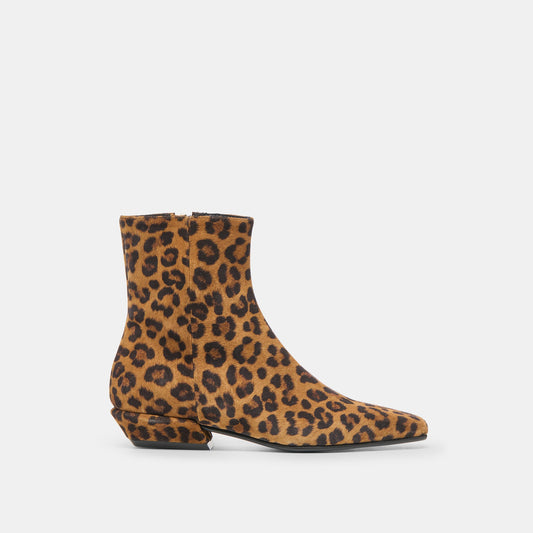 Joanie Leopard Printed Suede Booties Dolce Vita For sale